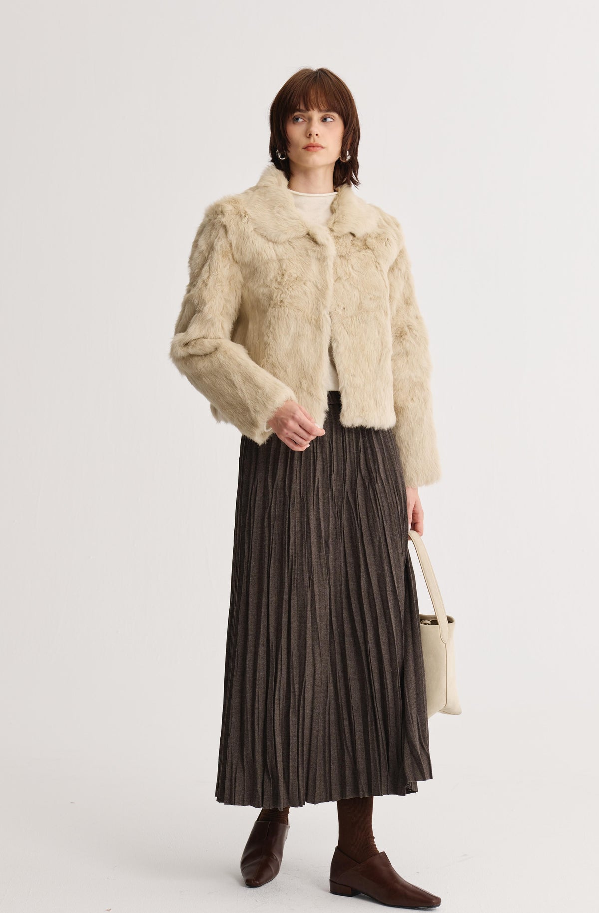 Avel Pleated Skirt