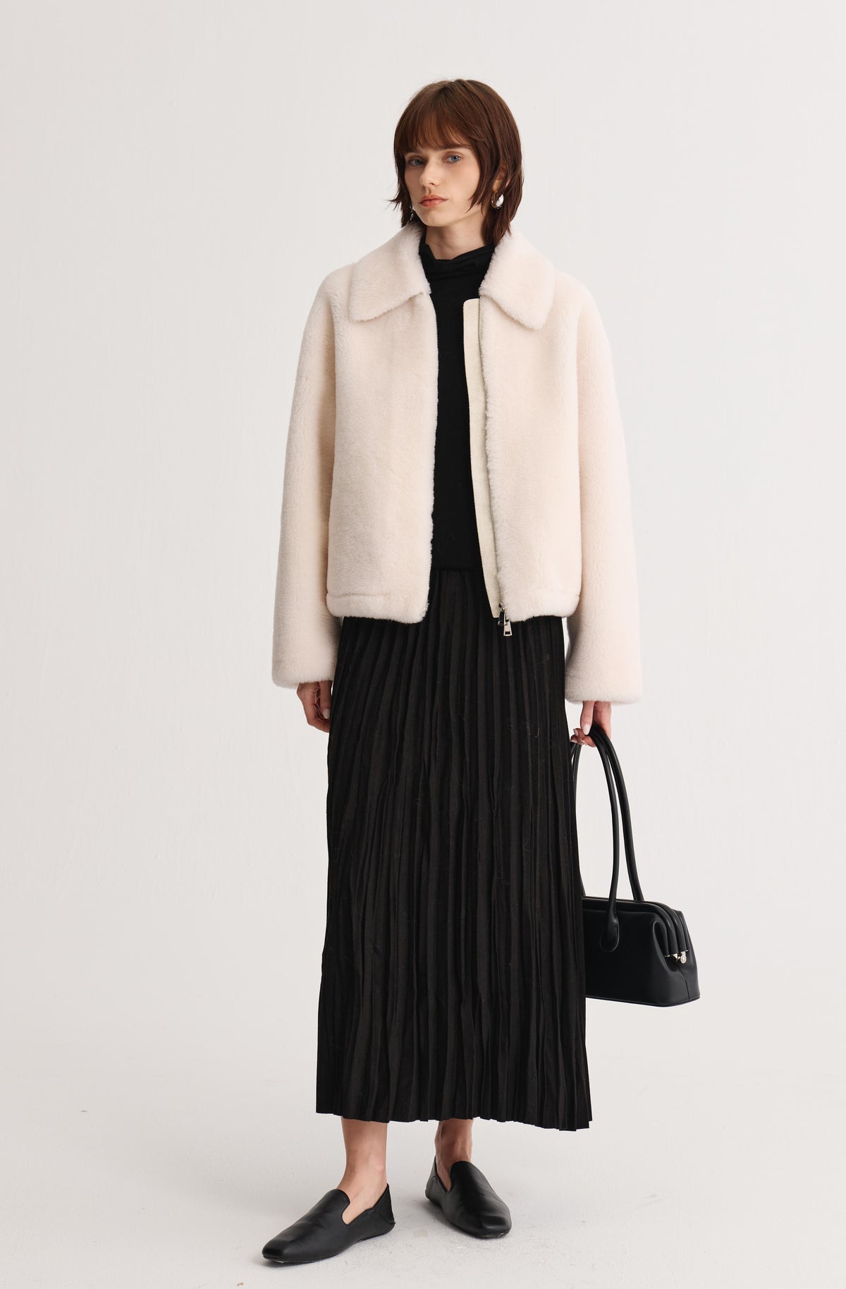 Avel Pleated Skirt