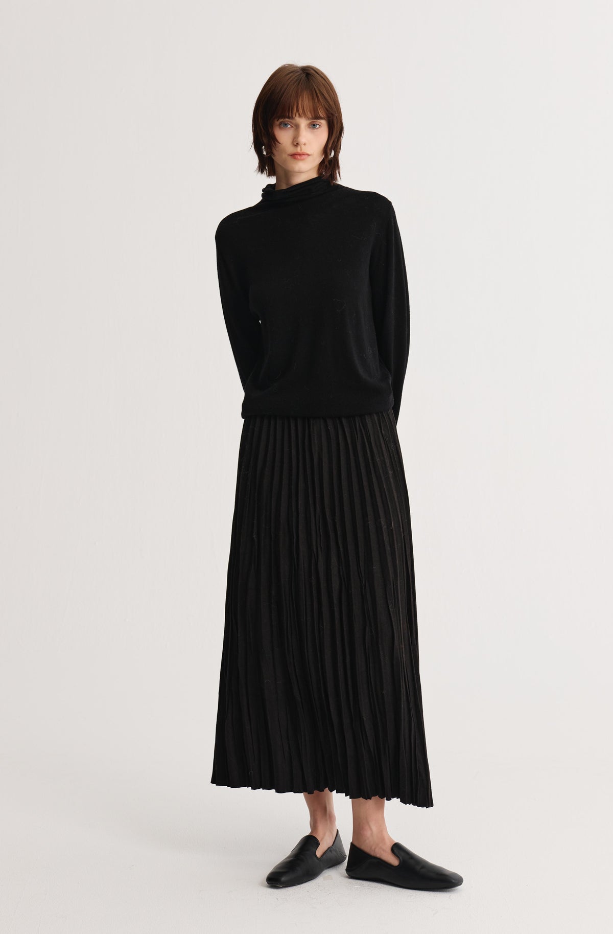 Avel Pleated Skirt
