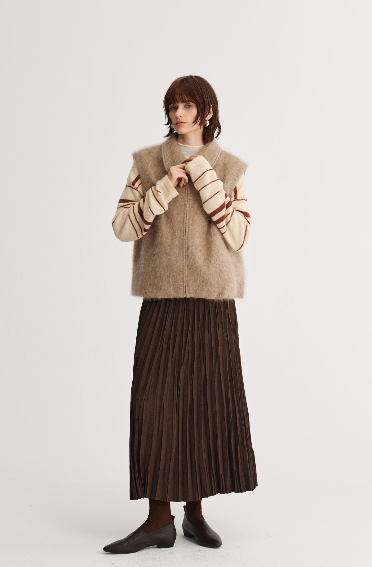 Avel Pleated Skirt