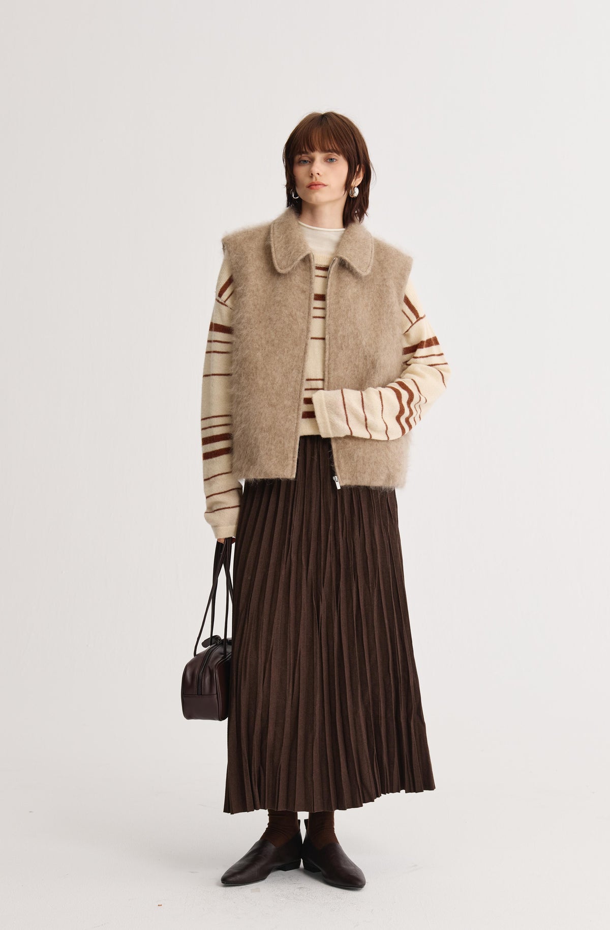 Avel Pleated Skirt