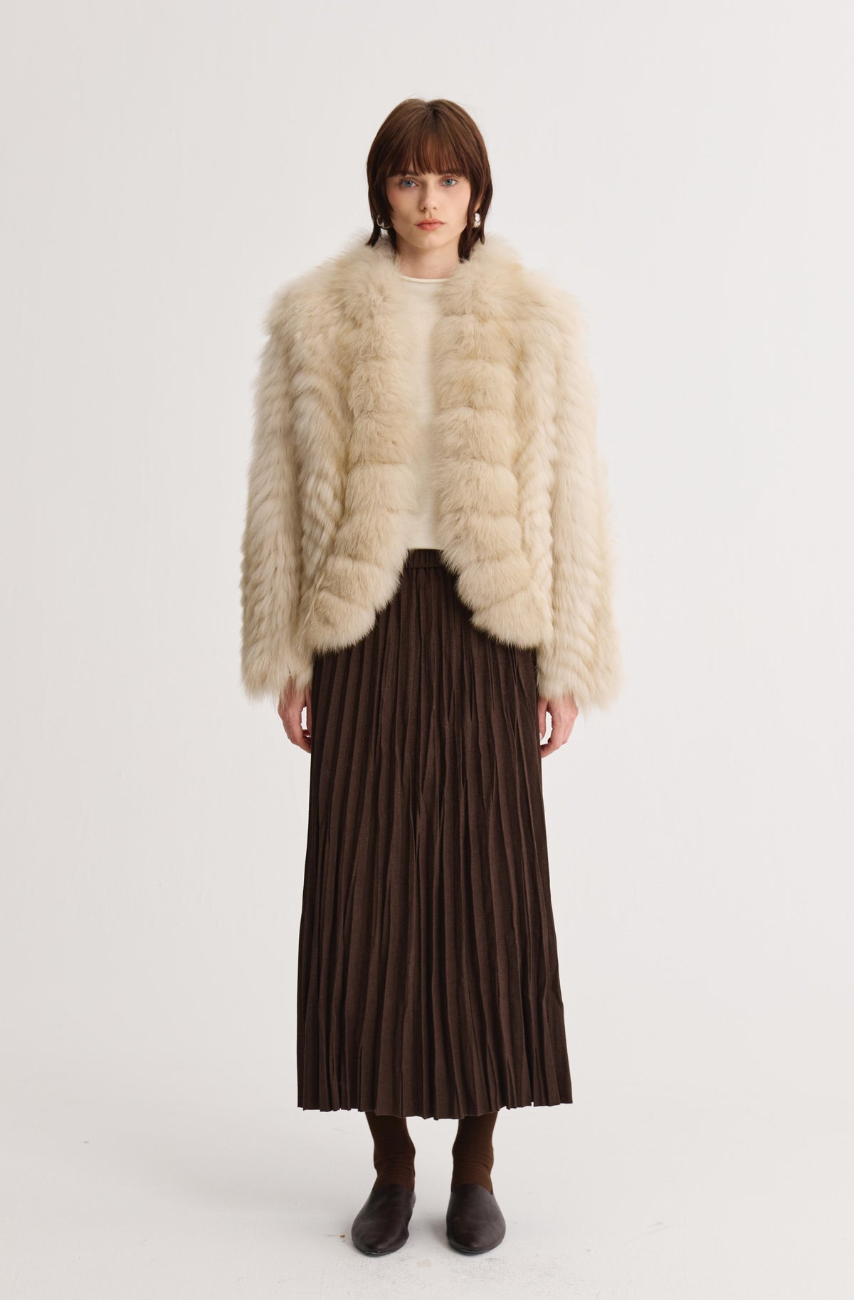 Avel Pleated Skirt