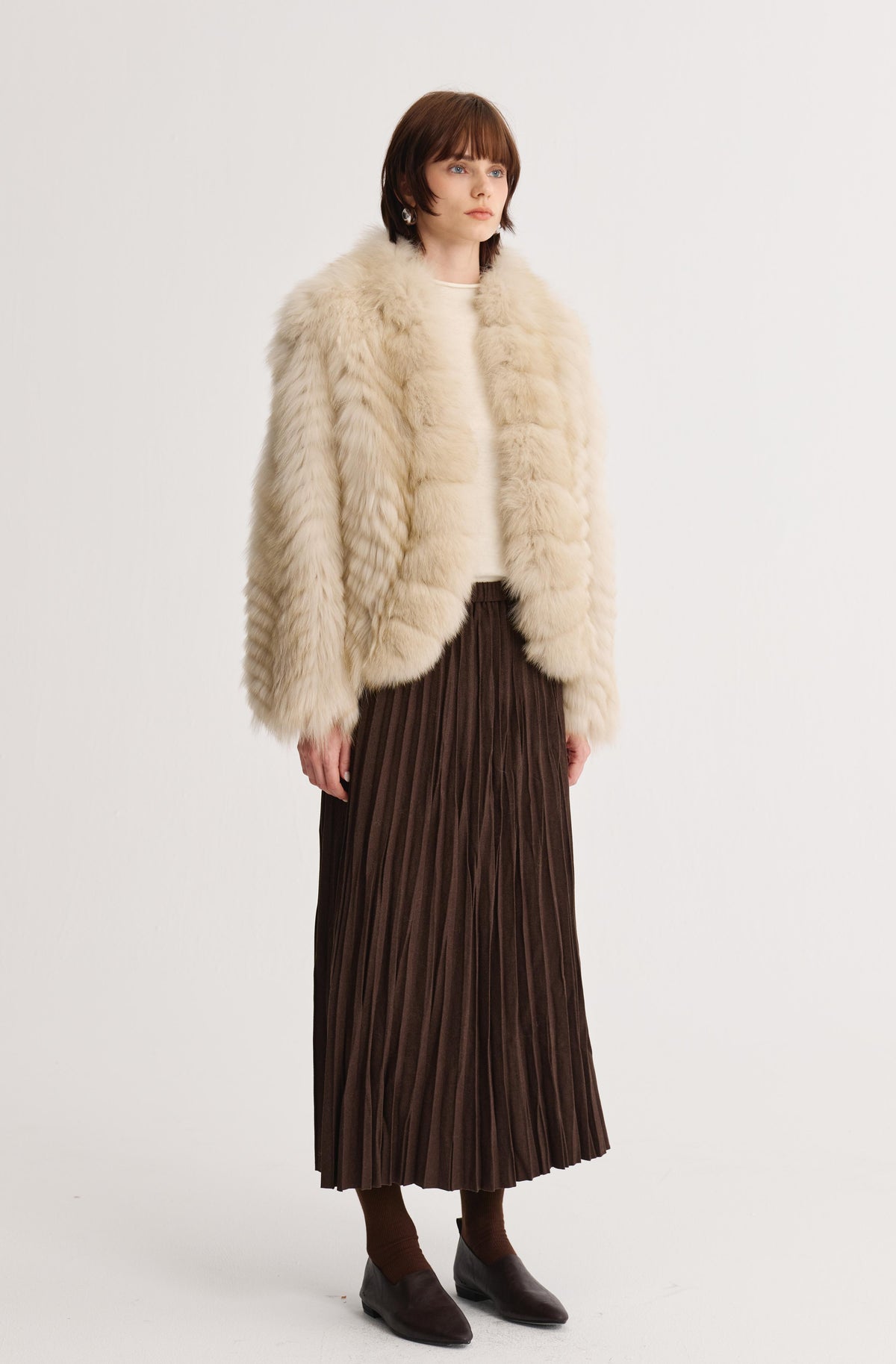 Avel Pleated Skirt