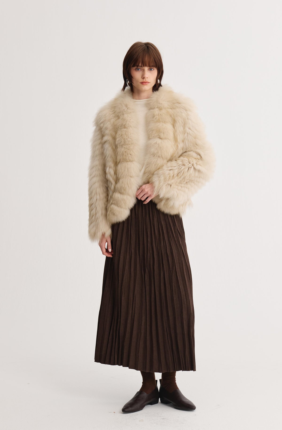 Avel Pleated Skirt