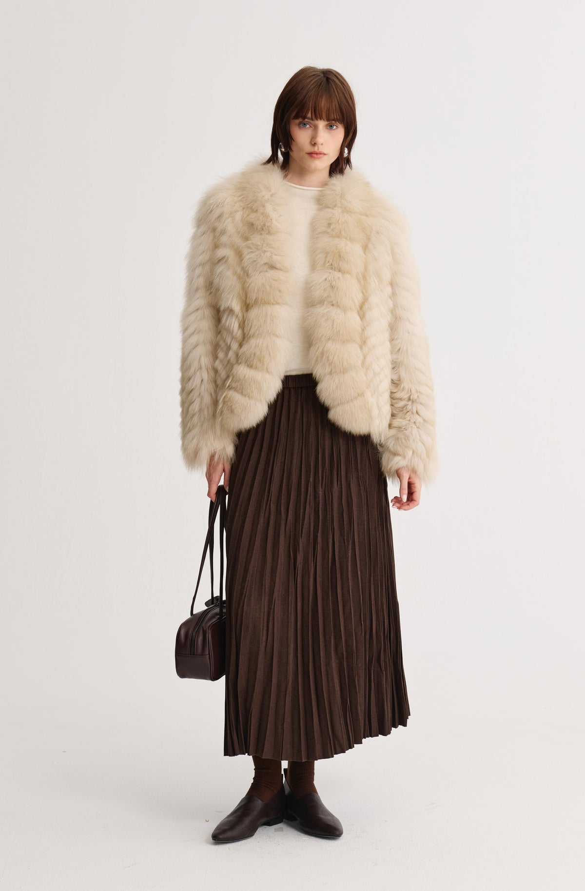 Avel Pleated Skirt
