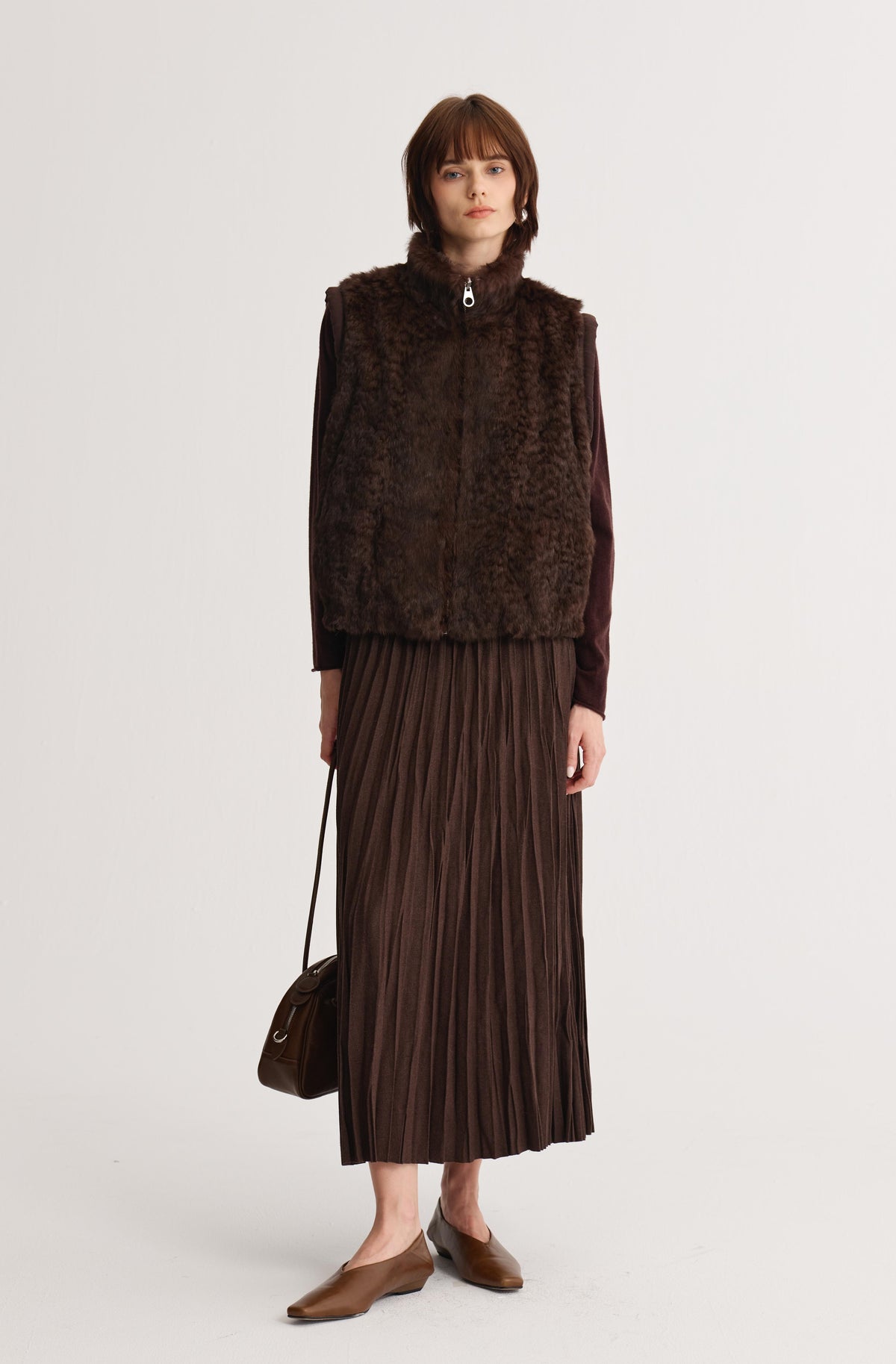 Avel Pleated Skirt