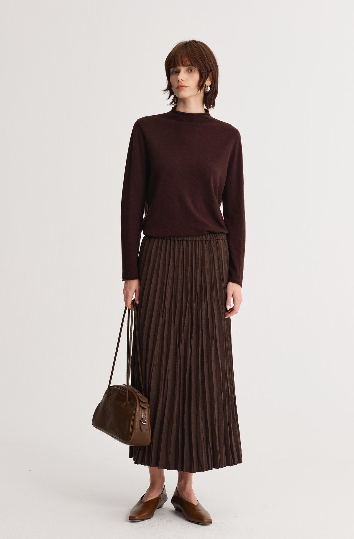 Avel Pleated Skirt