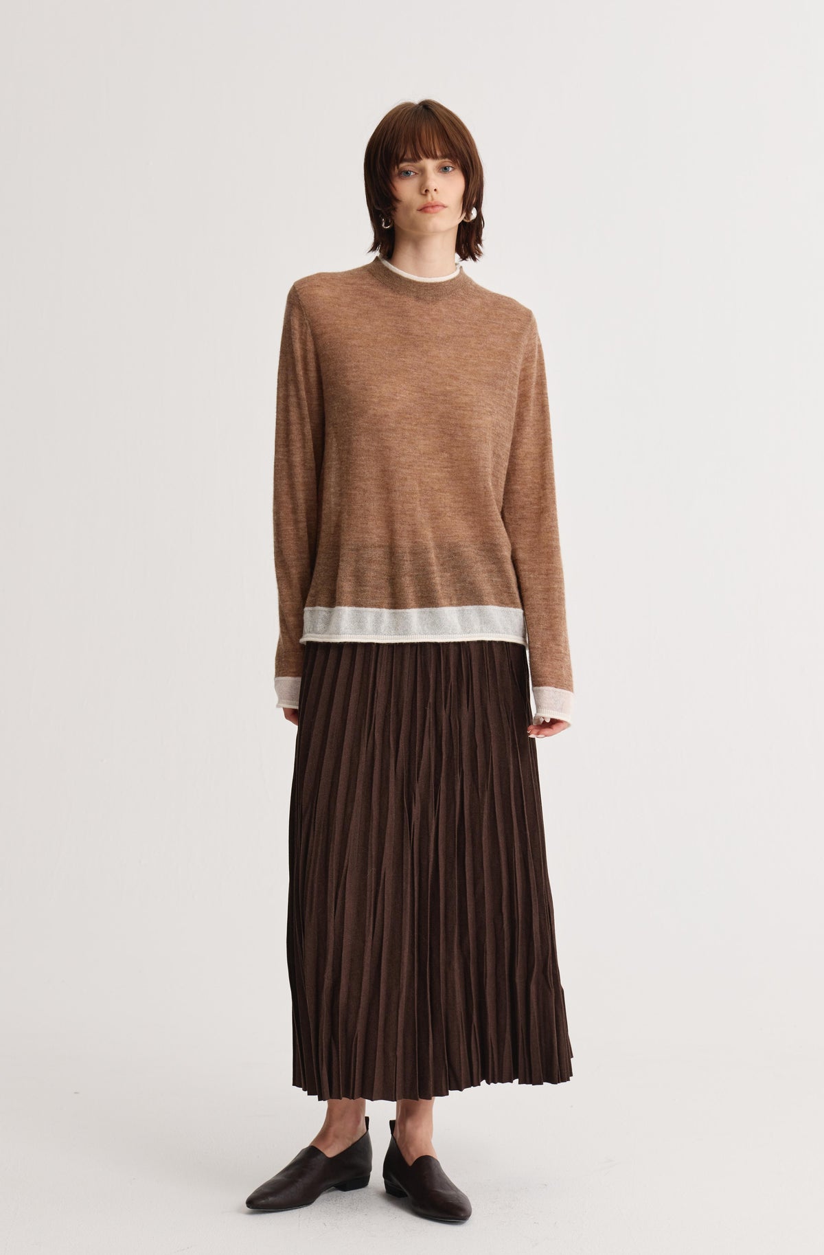Avel Pleated Skirt