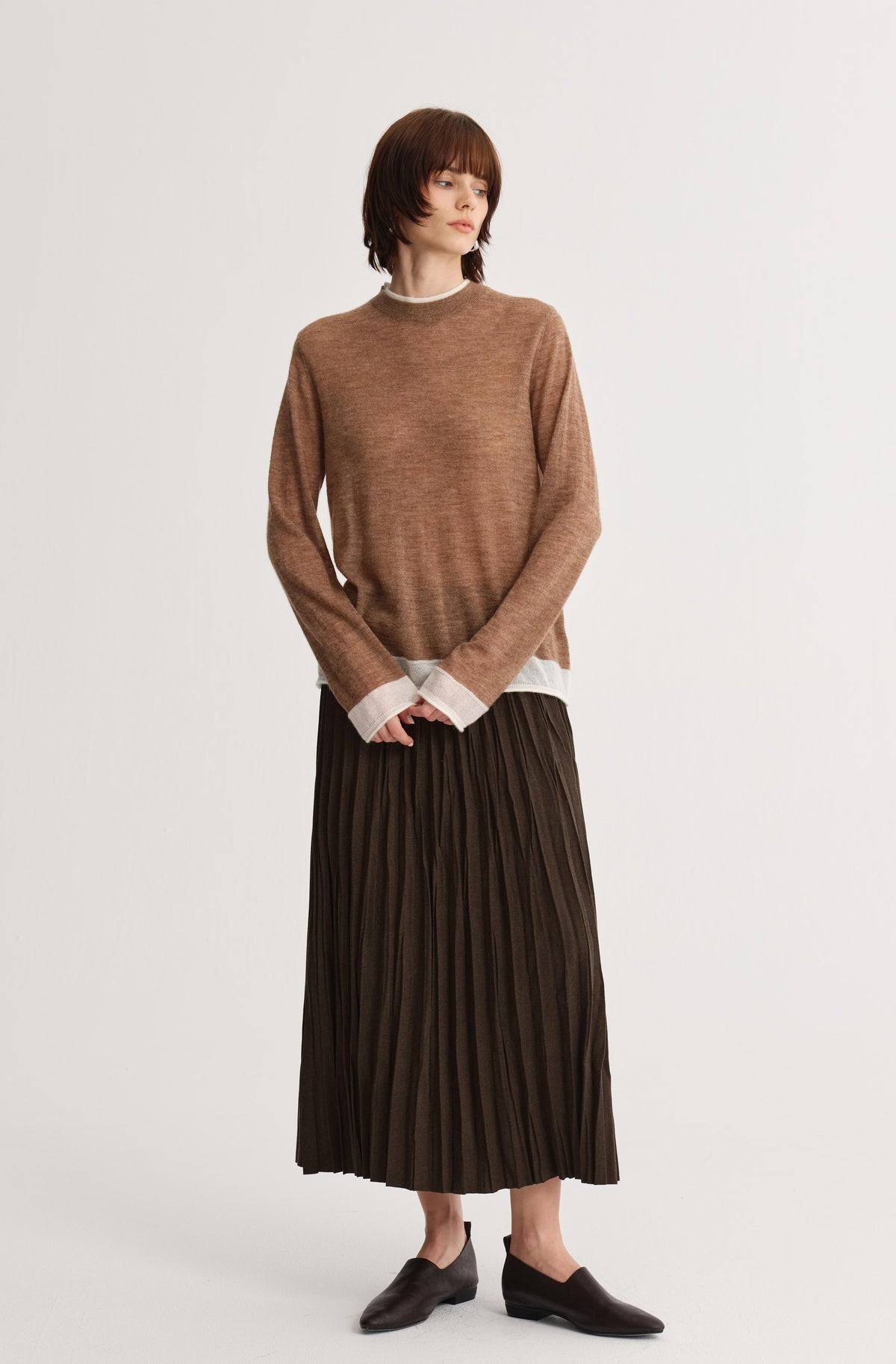 Avel Pleated Skirt