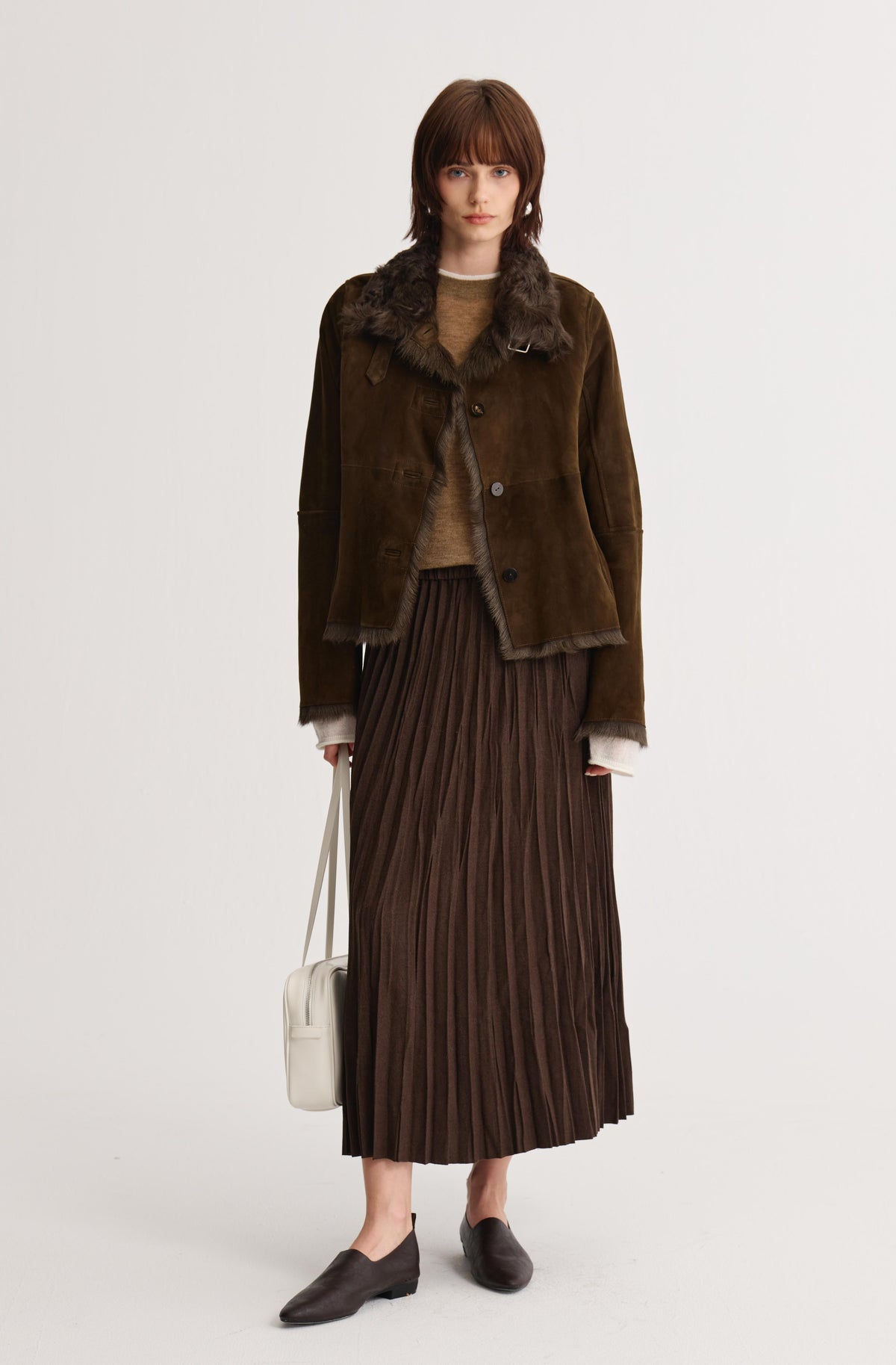 Avel Pleated Skirt