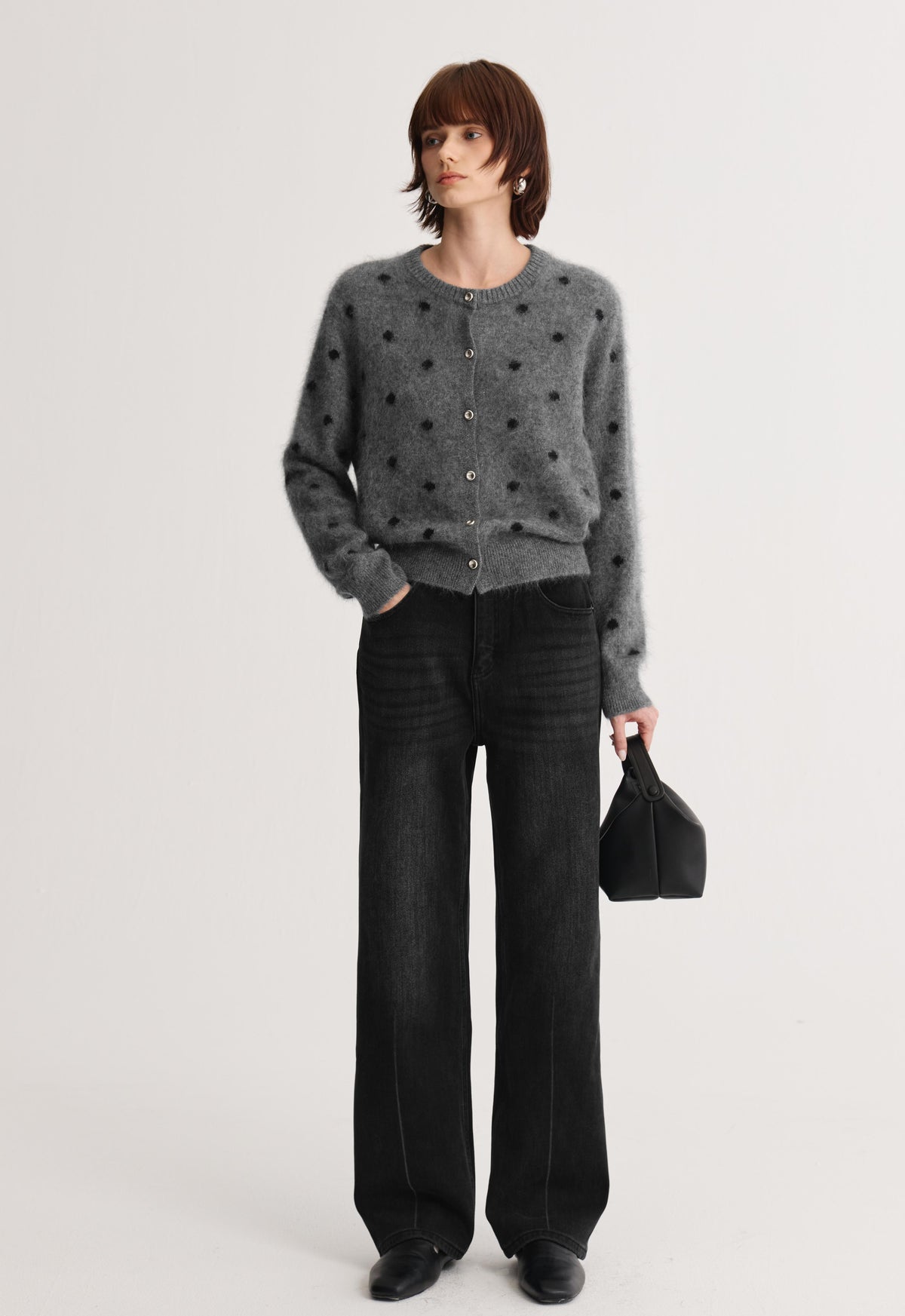 Zelie Dot Cardigan