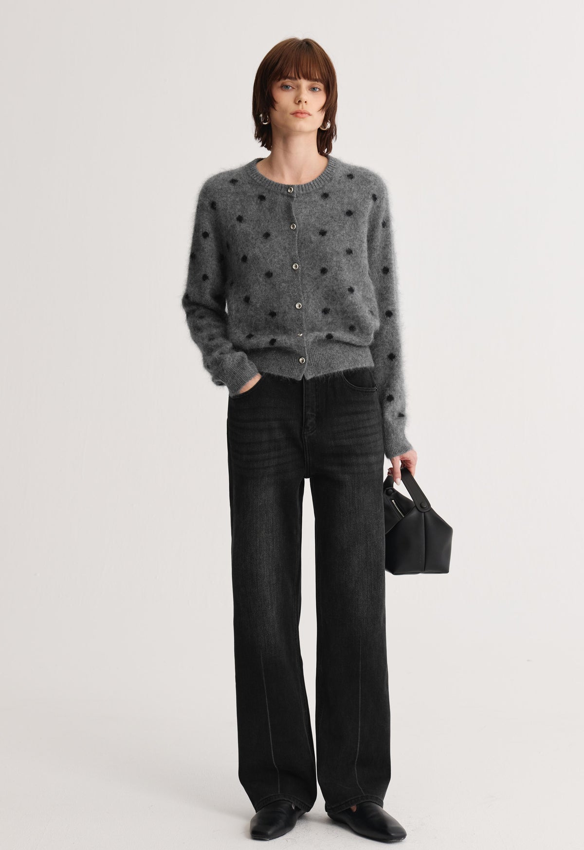 Zelie Dot Cardigan
