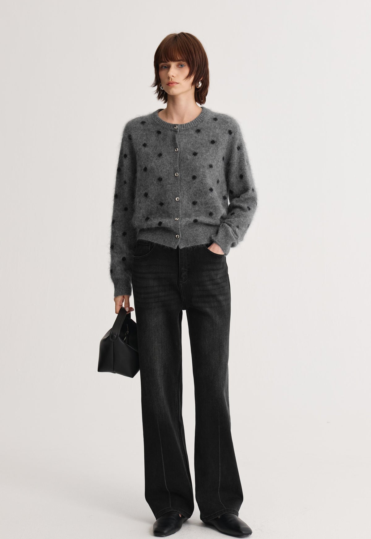 Zelie Dot Cardigan
