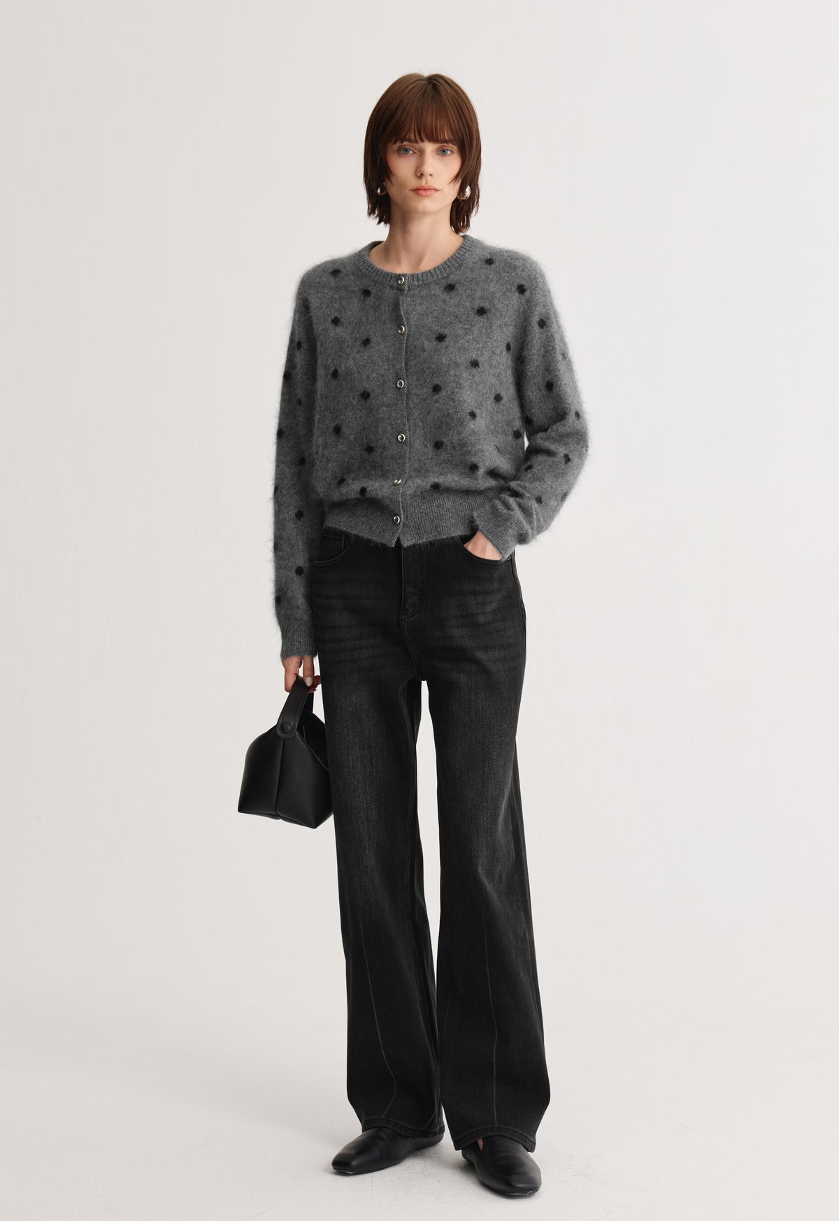 Zelie Dot Cardigan