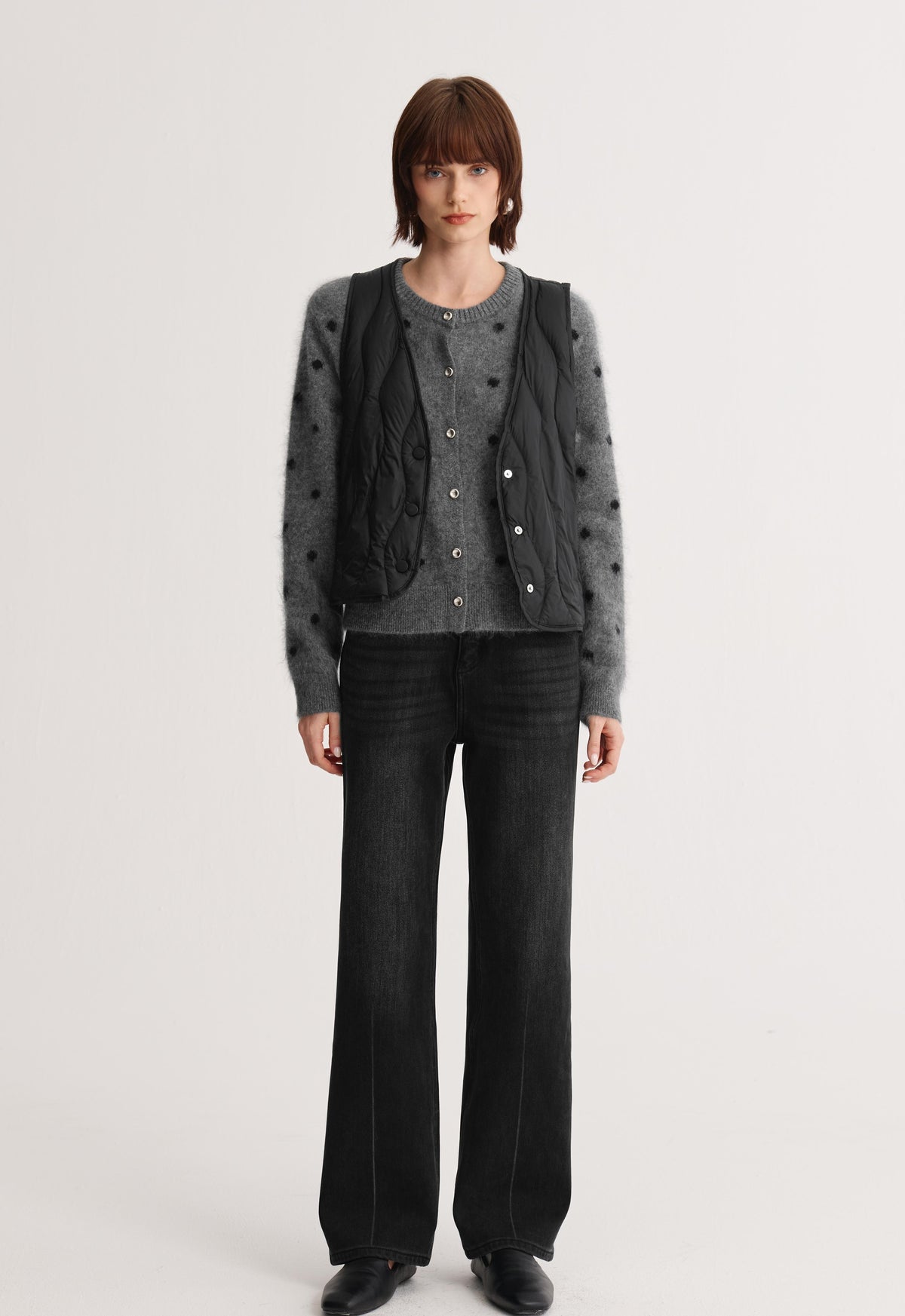 Zelie Dot Cardigan