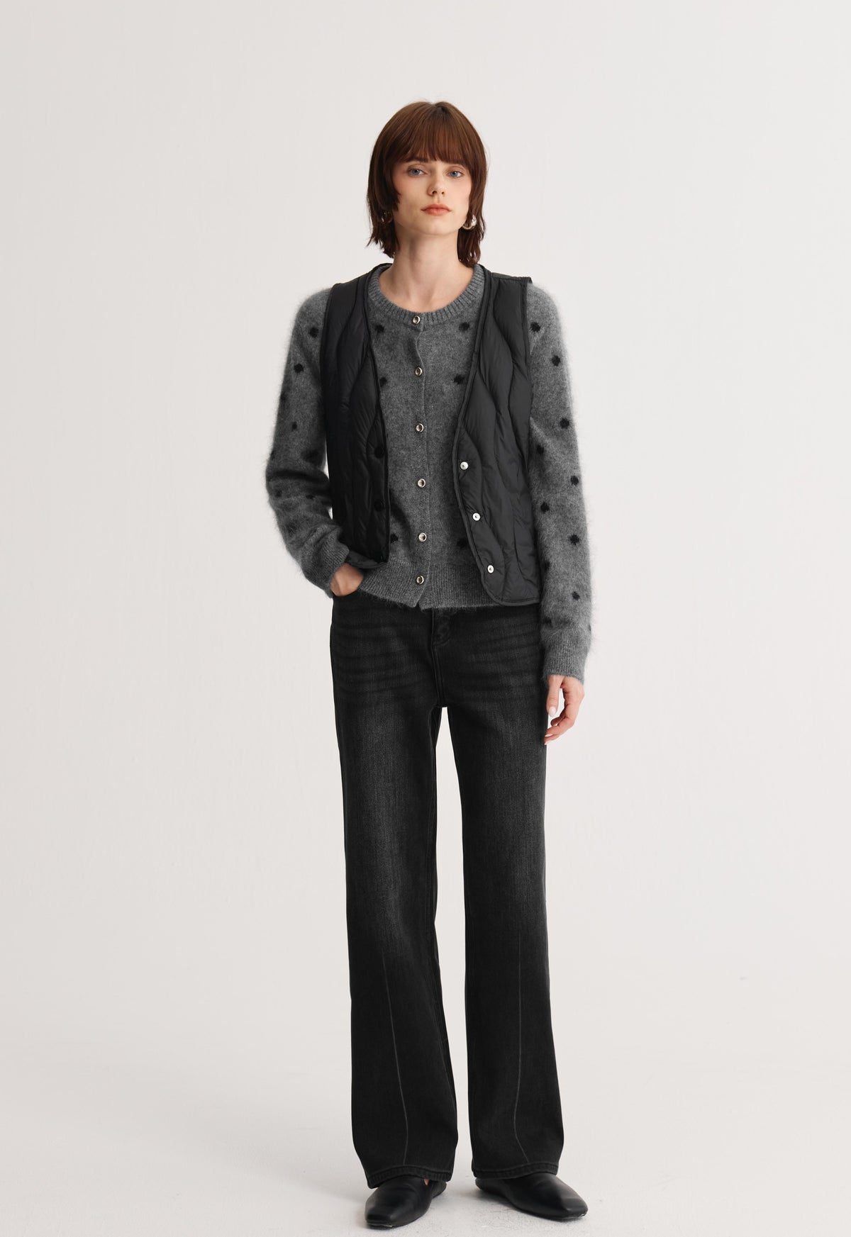 Zelie Dot Cardigan