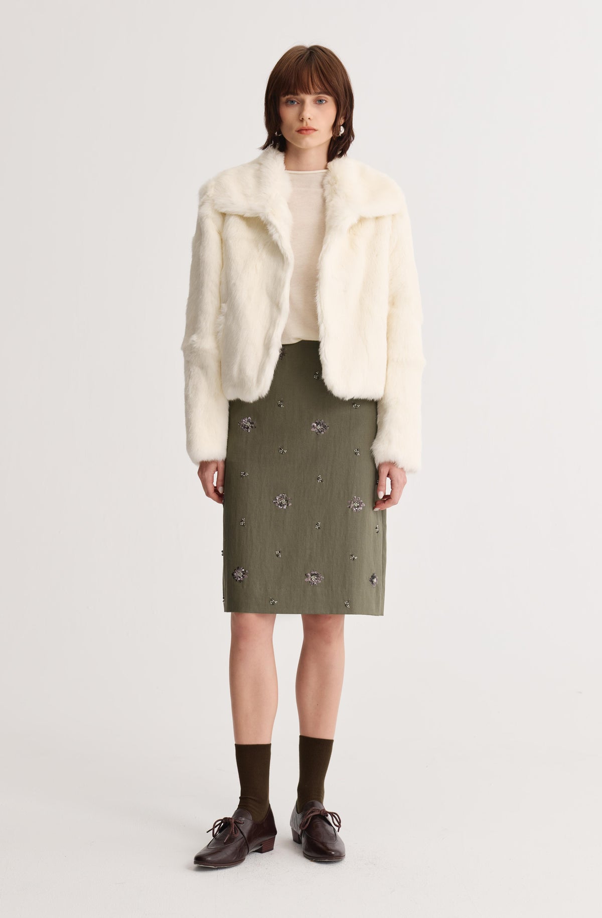 Evara Embellished Skirt