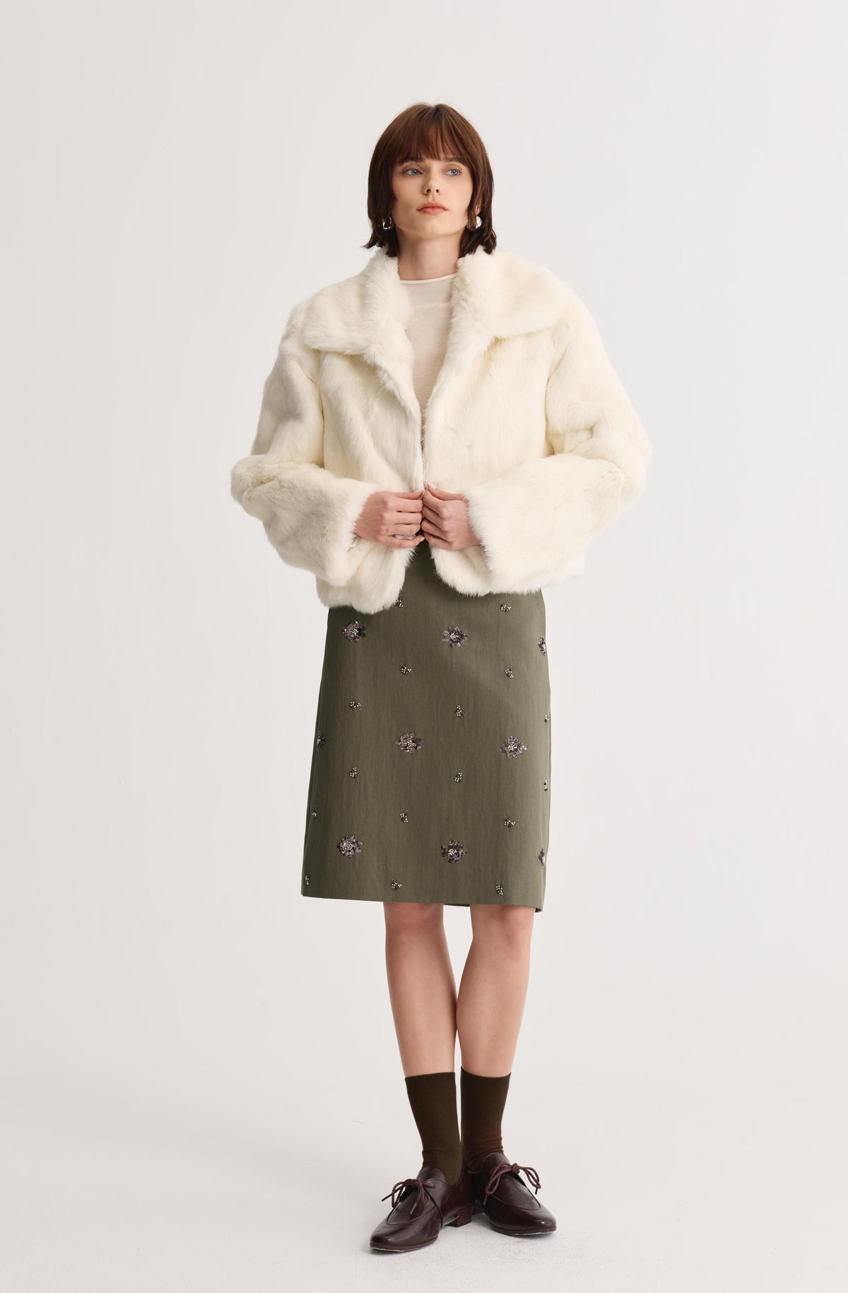 Evara Embellished Skirt