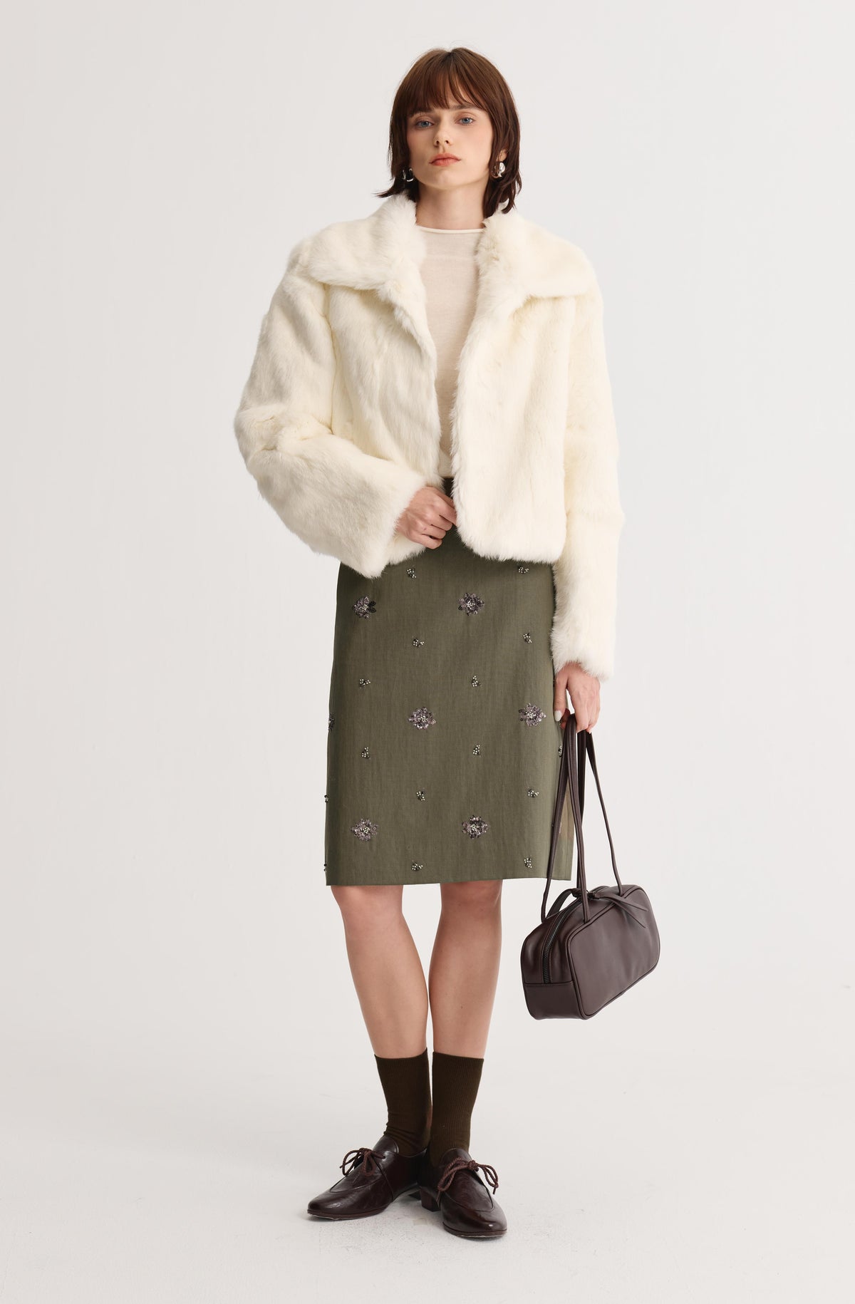 Evara Embellished Skirt