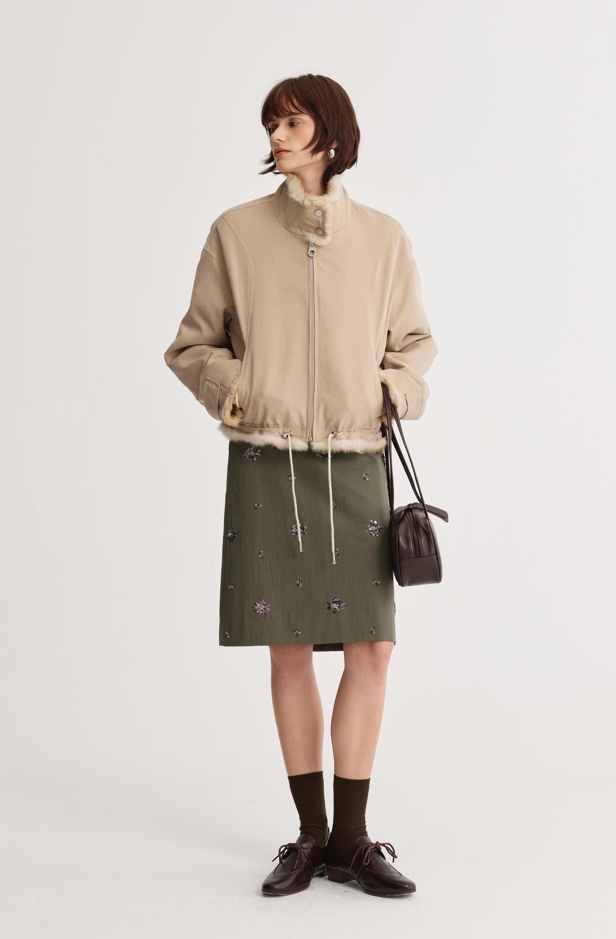 Evara Embellished Skirt