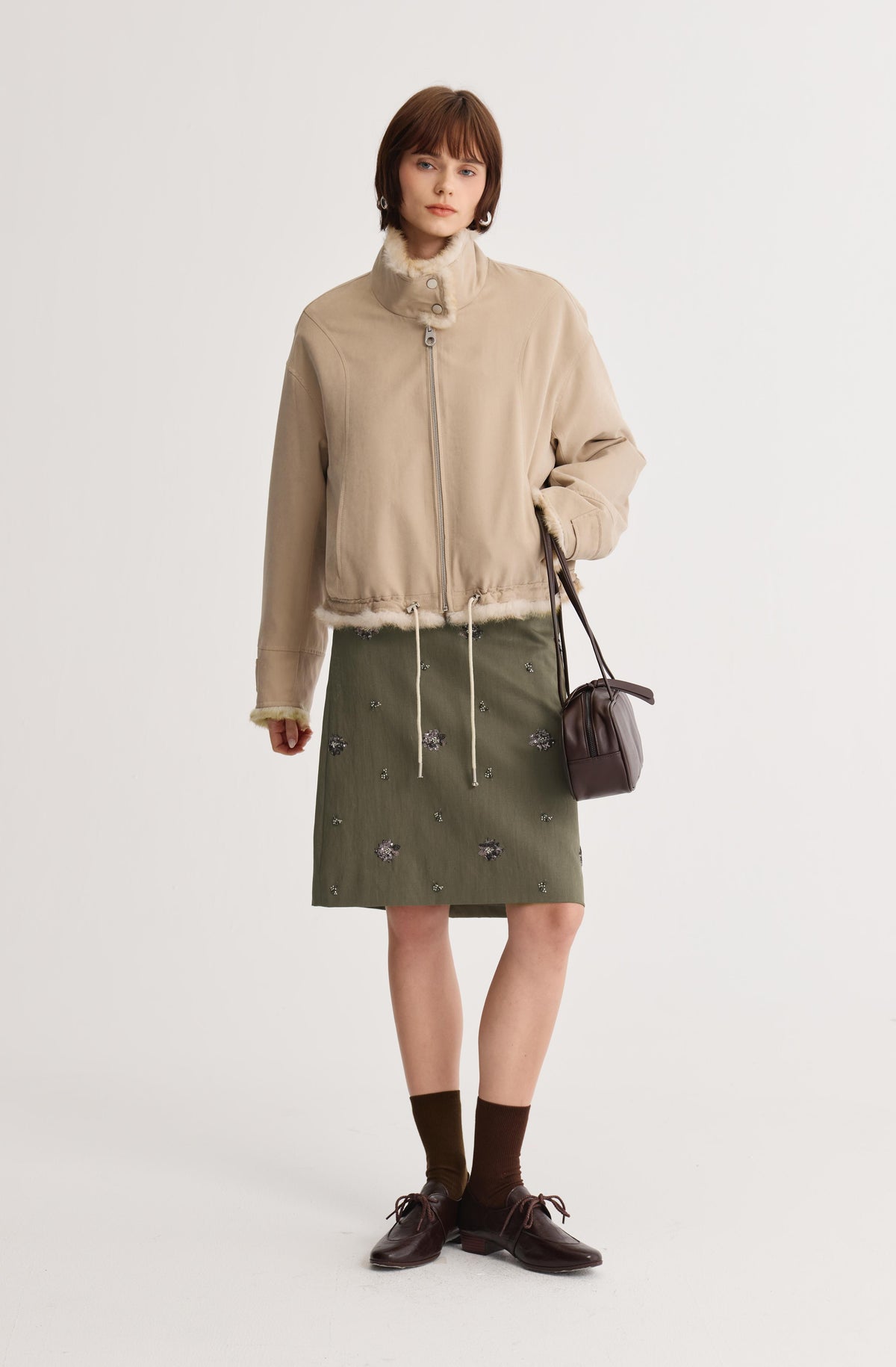 Evara Embellished Skirt