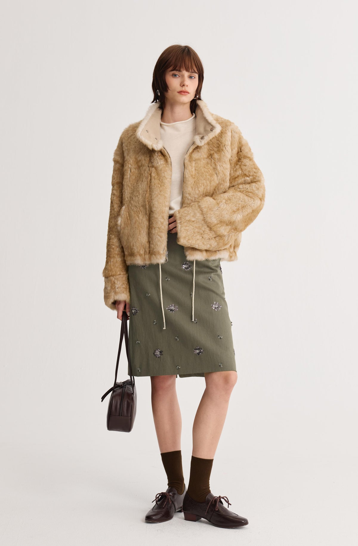 Evara Embellished Skirt