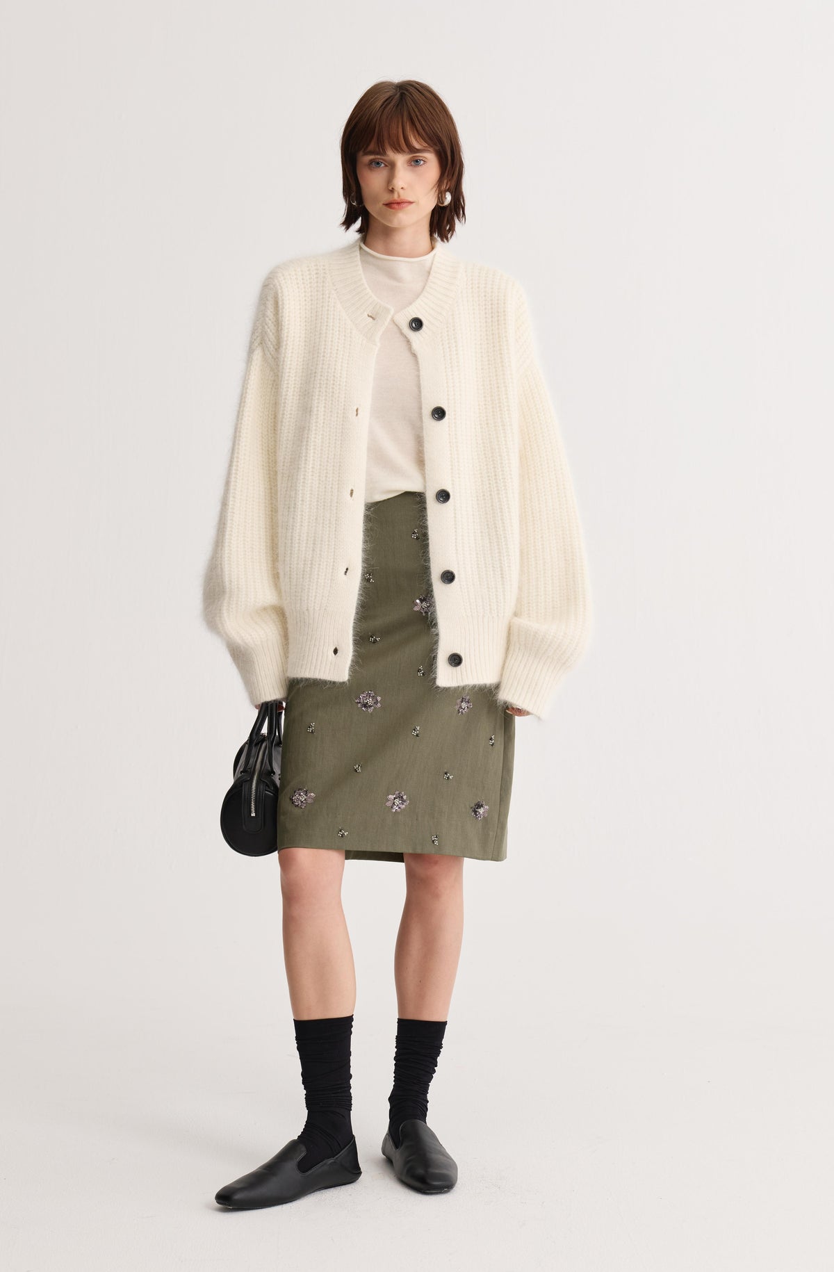 Evara Embellished Skirt