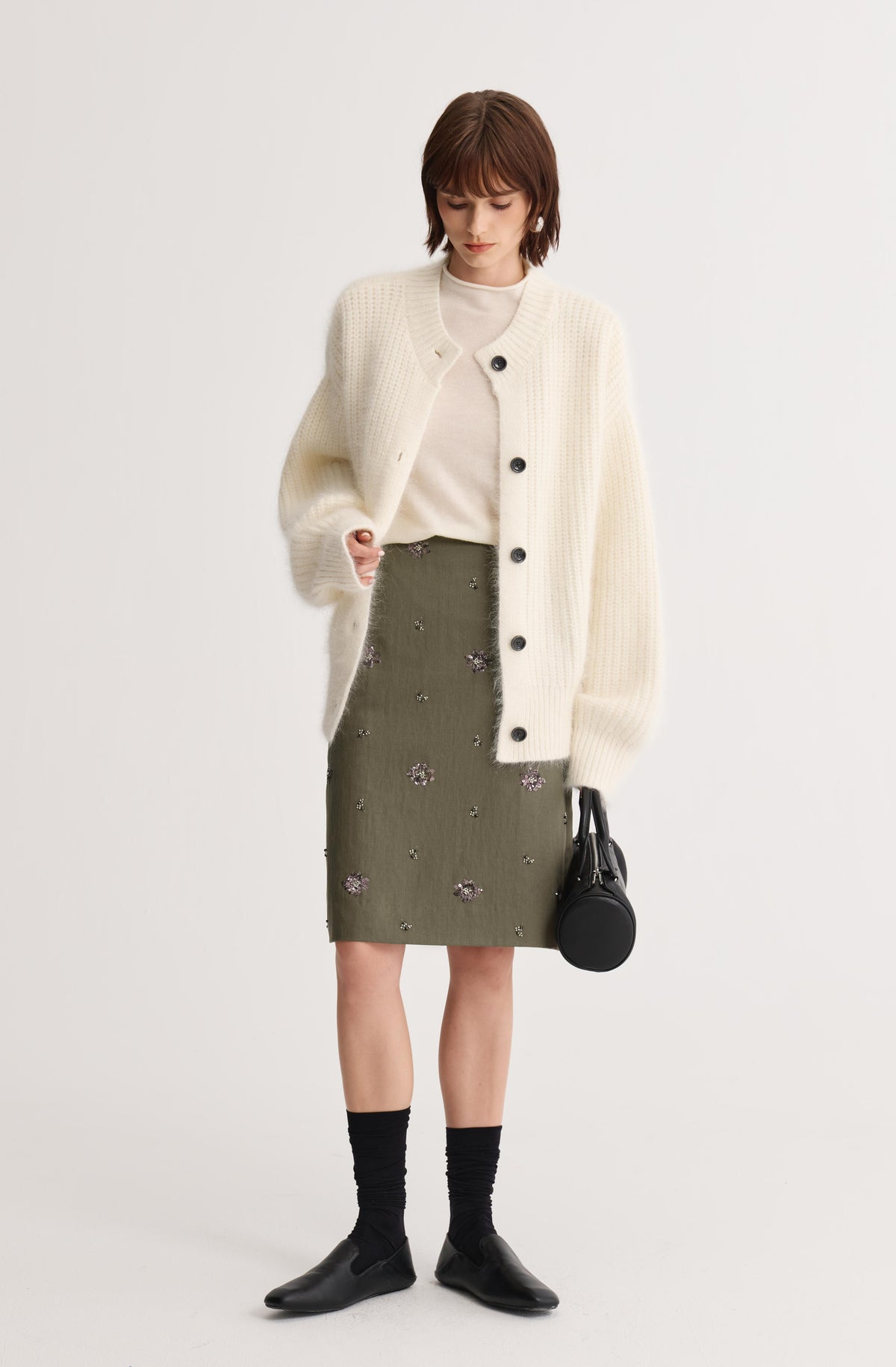 Evara Embellished Skirt