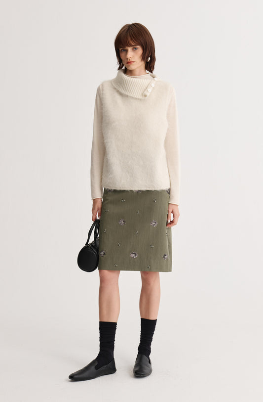 Evara Embellished Skirt