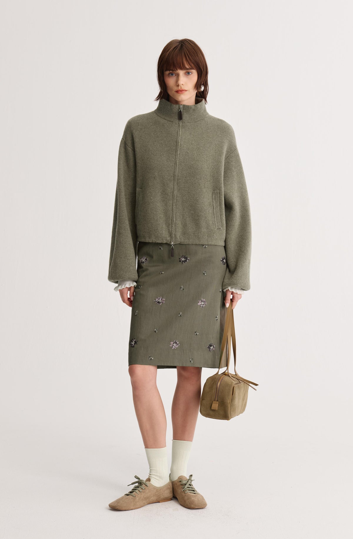 Evara Embellished Skirt