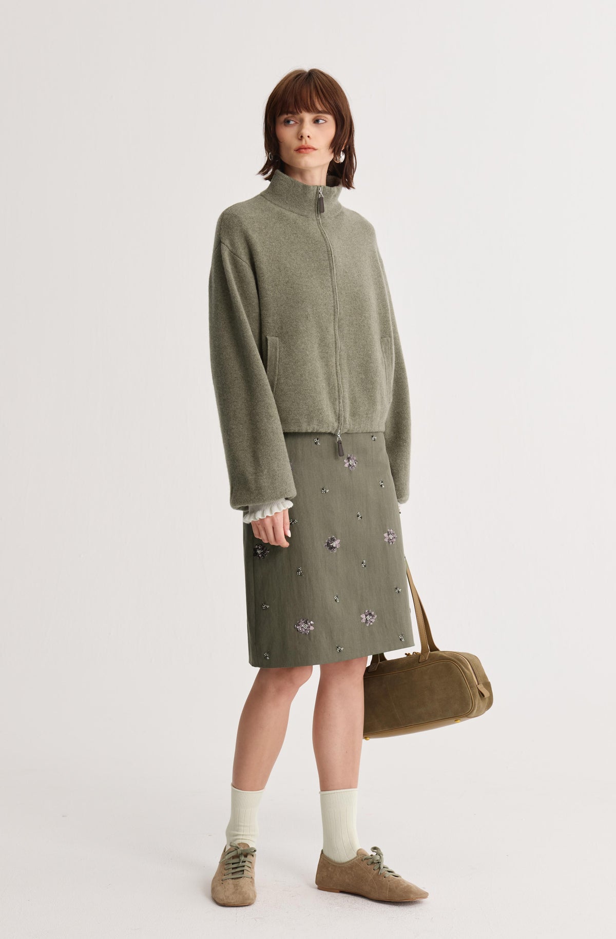 Evara Embellished Skirt