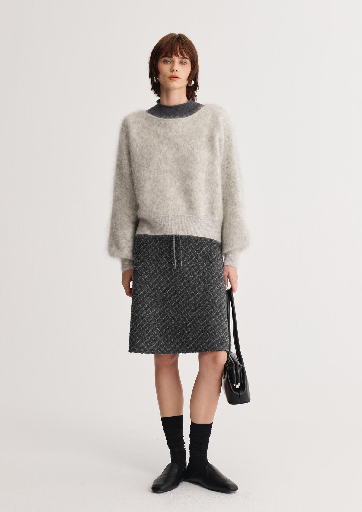 Serein Boat-Neck Sweater