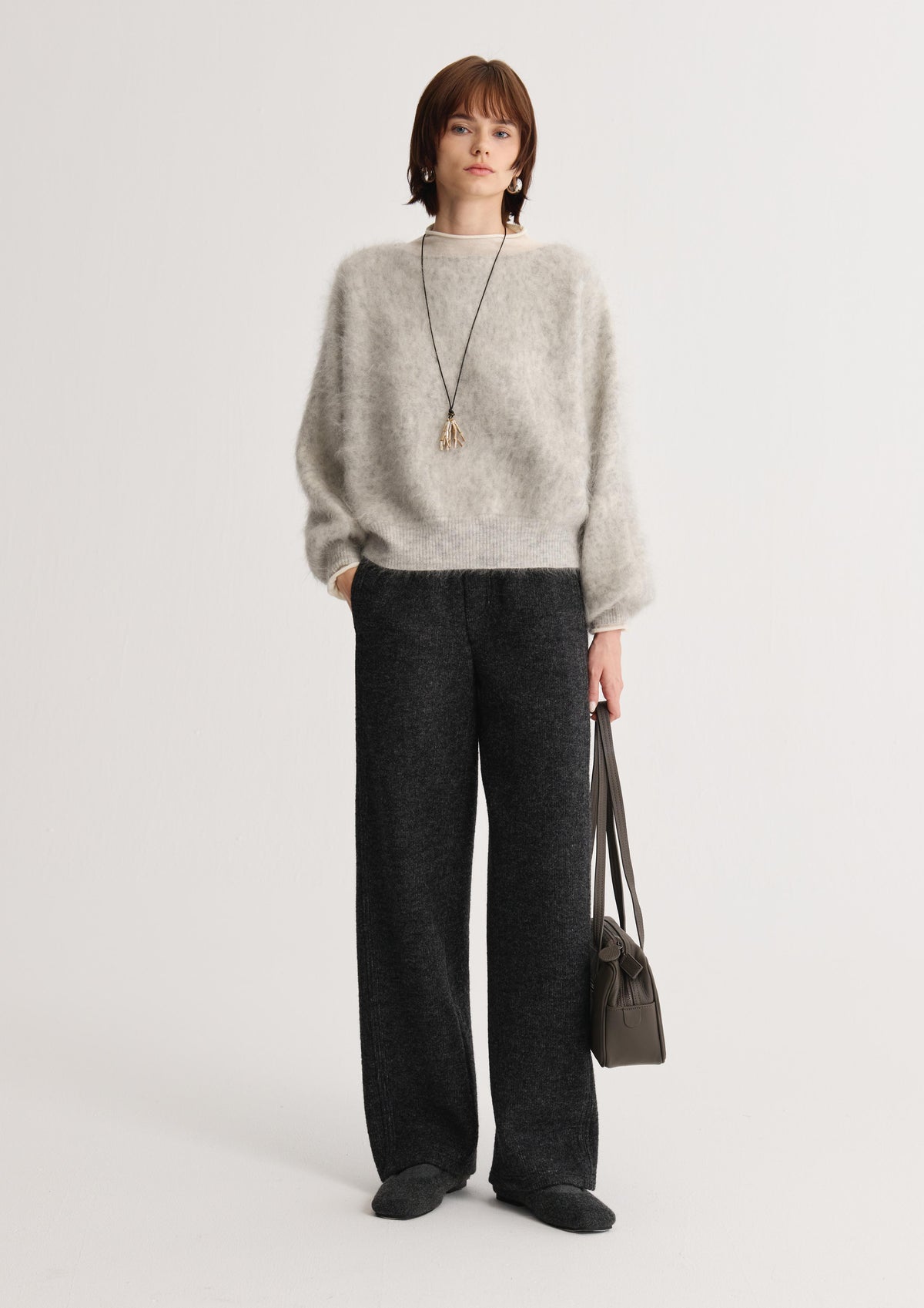 Serein Boat-Neck Sweater