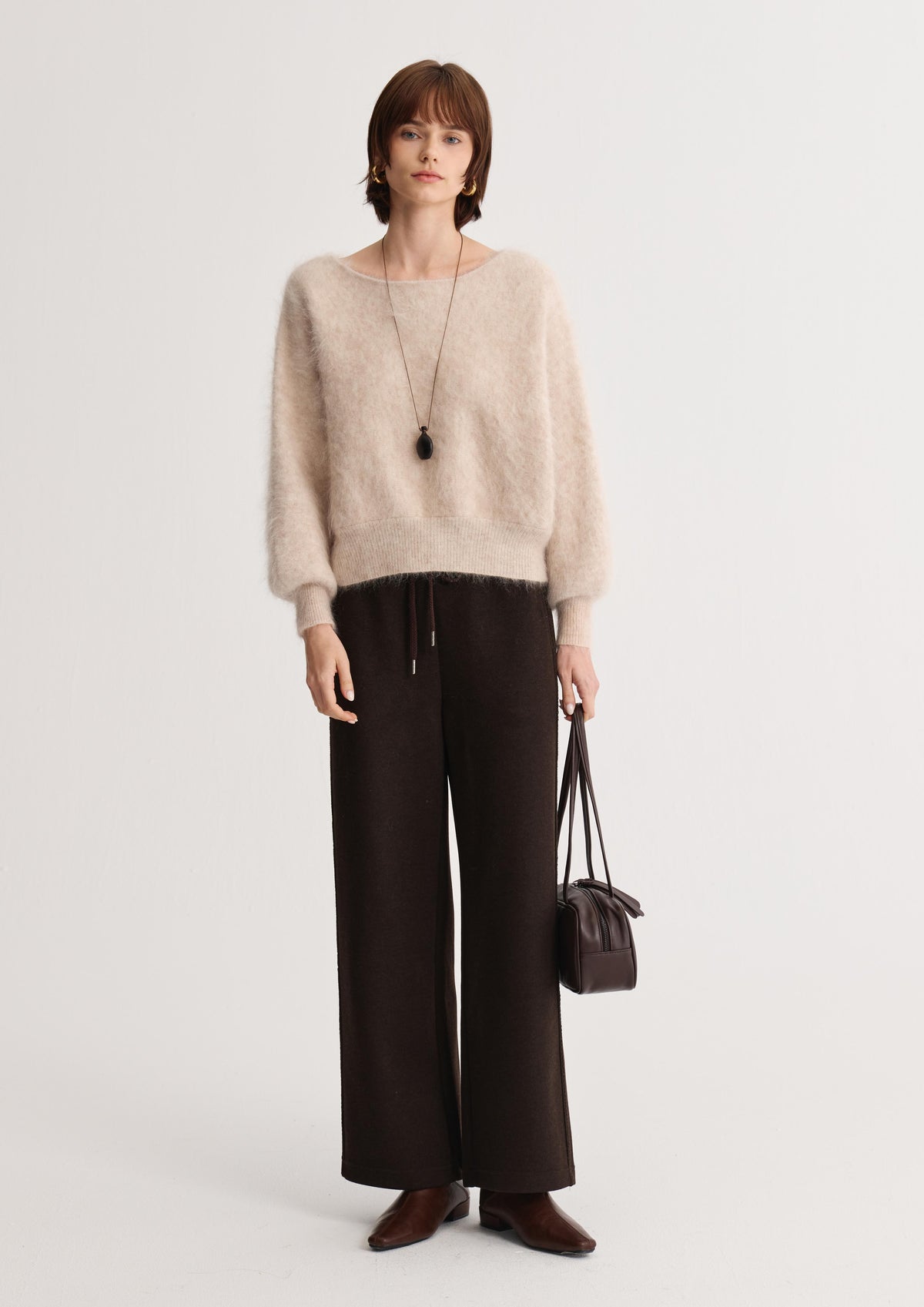 Serein Boat-Neck Sweater