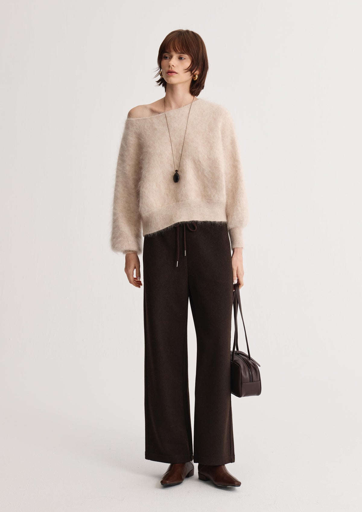 Serein Boat-Neck Sweater