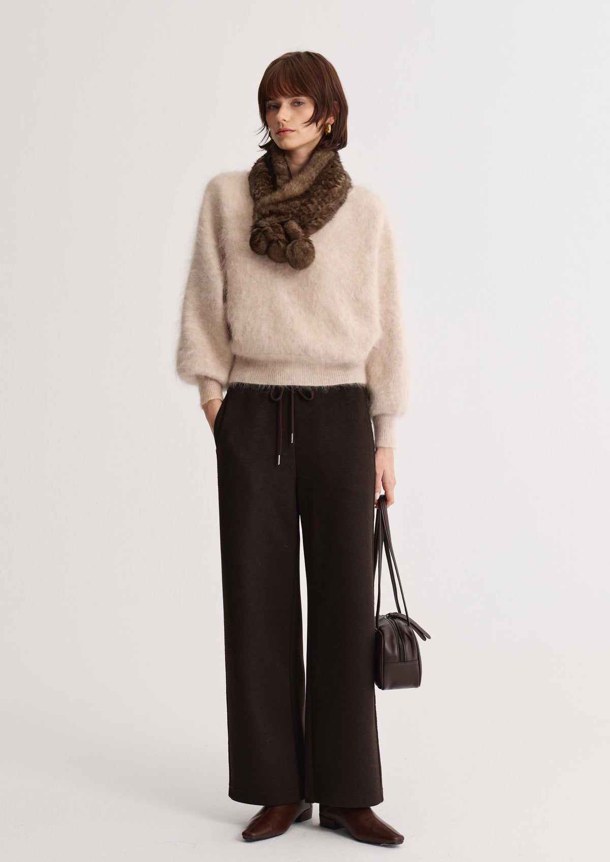 Serein Boat-Neck Sweater