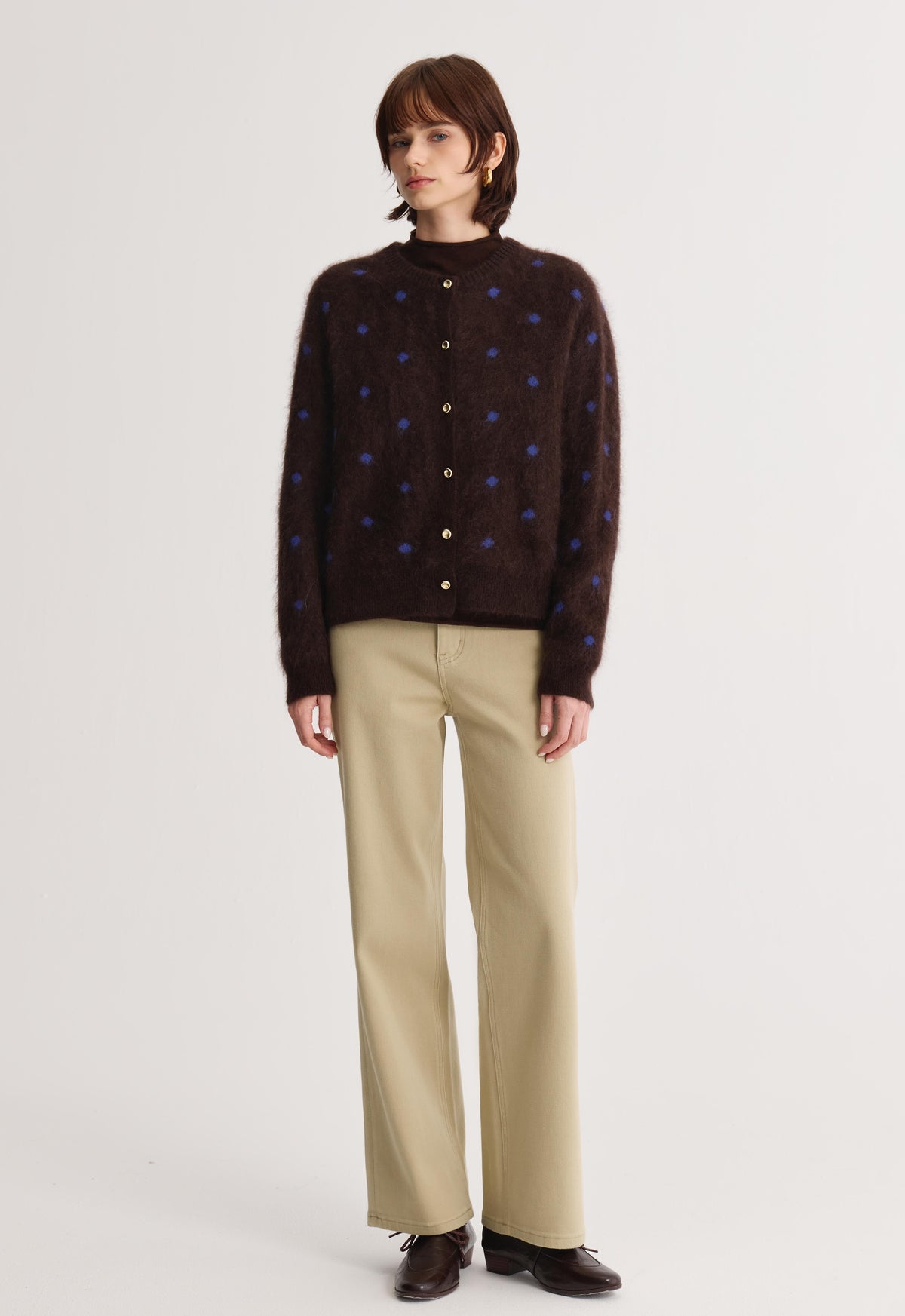 Zelie Dot Cardigan