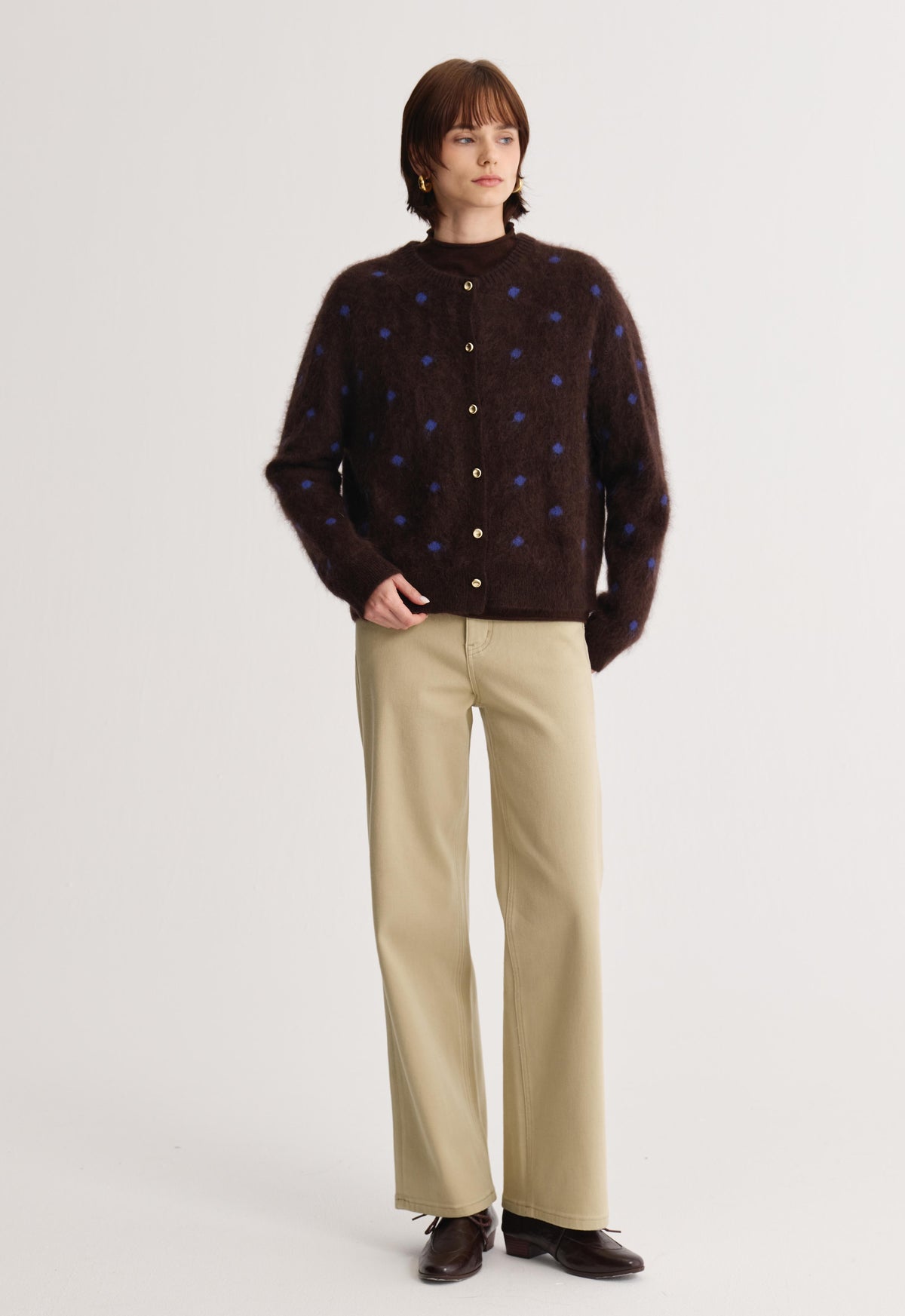 Zelie Dot Cardigan