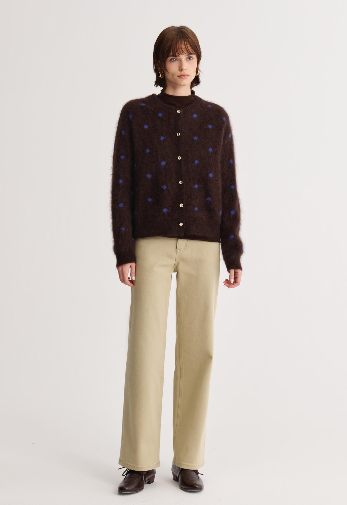 Zelie Dot Cardigan