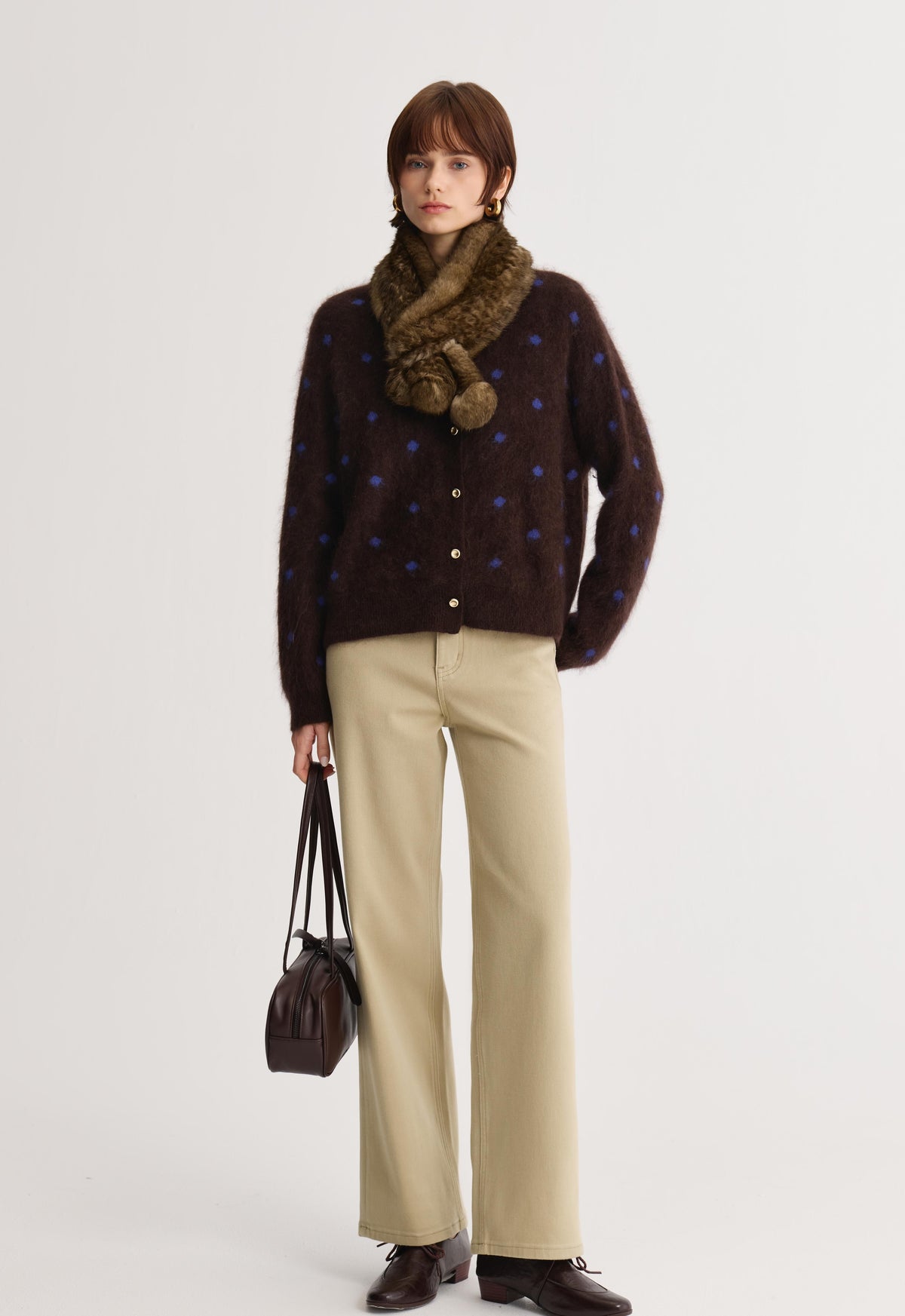 Zelie Dot Cardigan