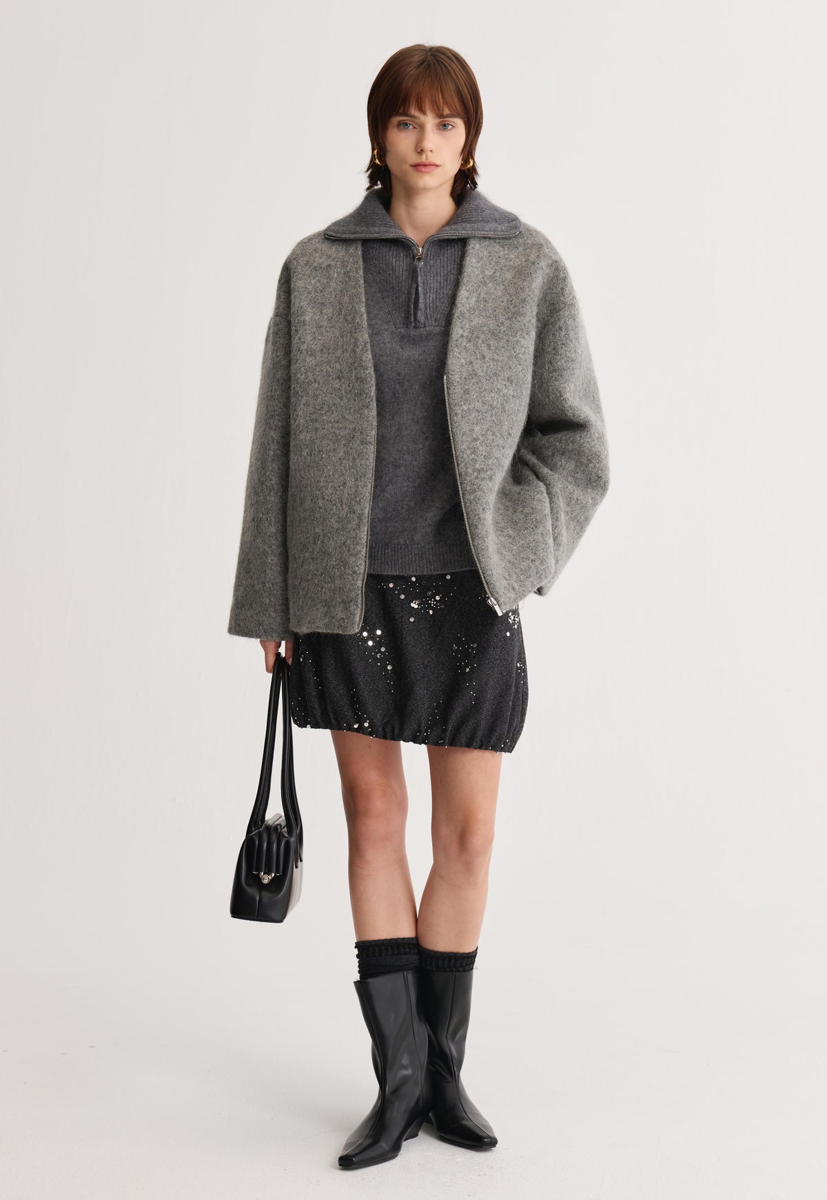 Aveline Half-Zip Knit
