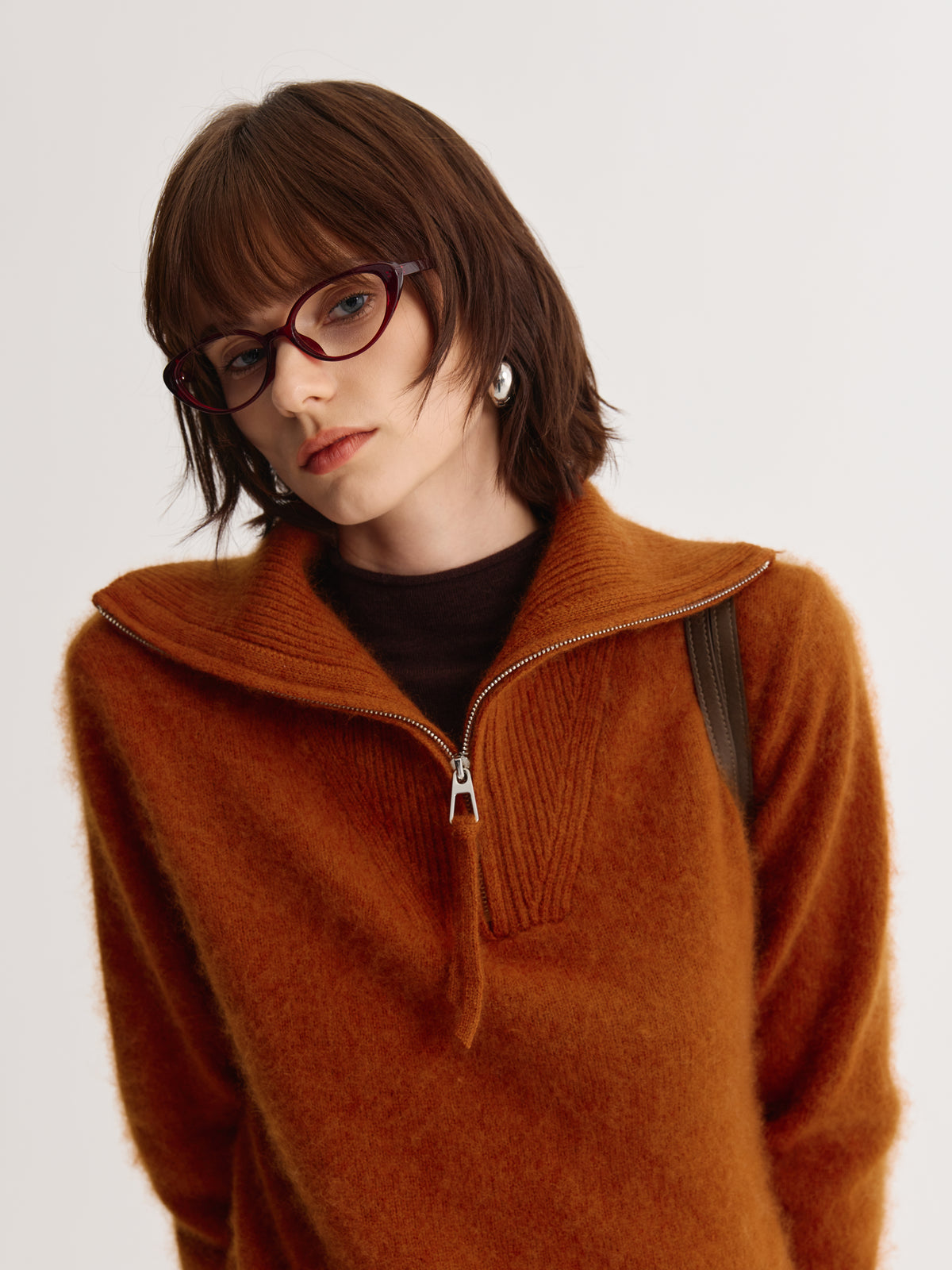 Aveline Half-Zip Knit