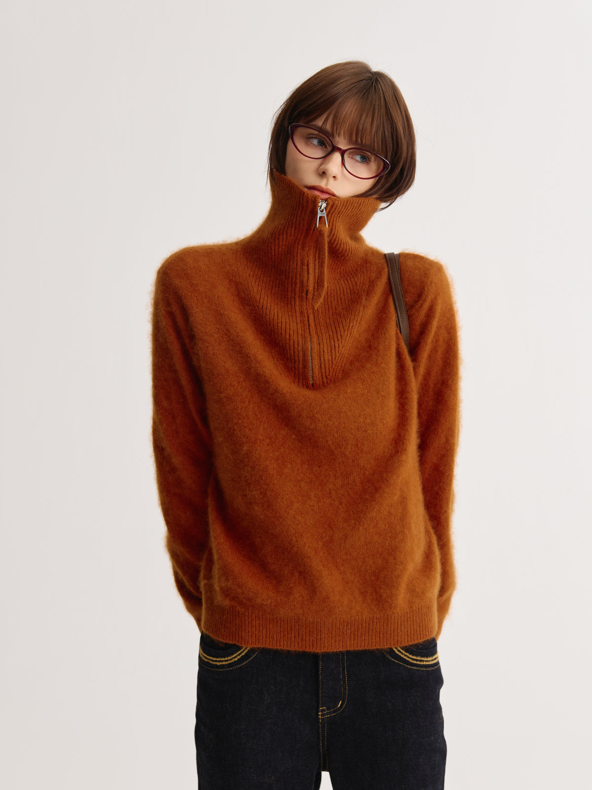 Aveline Half-Zip Knit