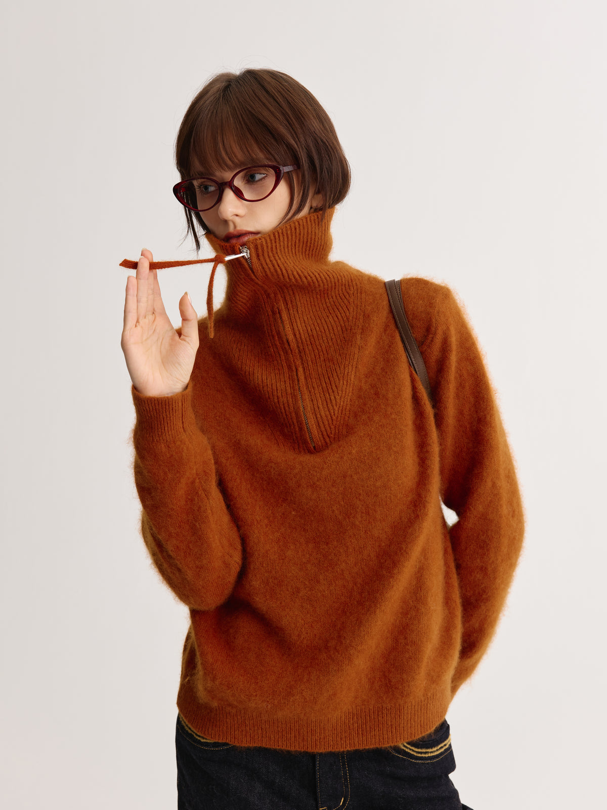 Aveline Half-Zip Knit