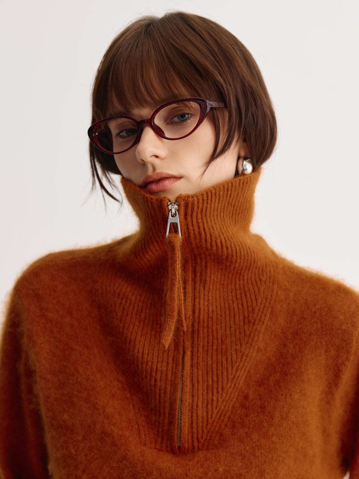 Aveline Half-Zip Knit