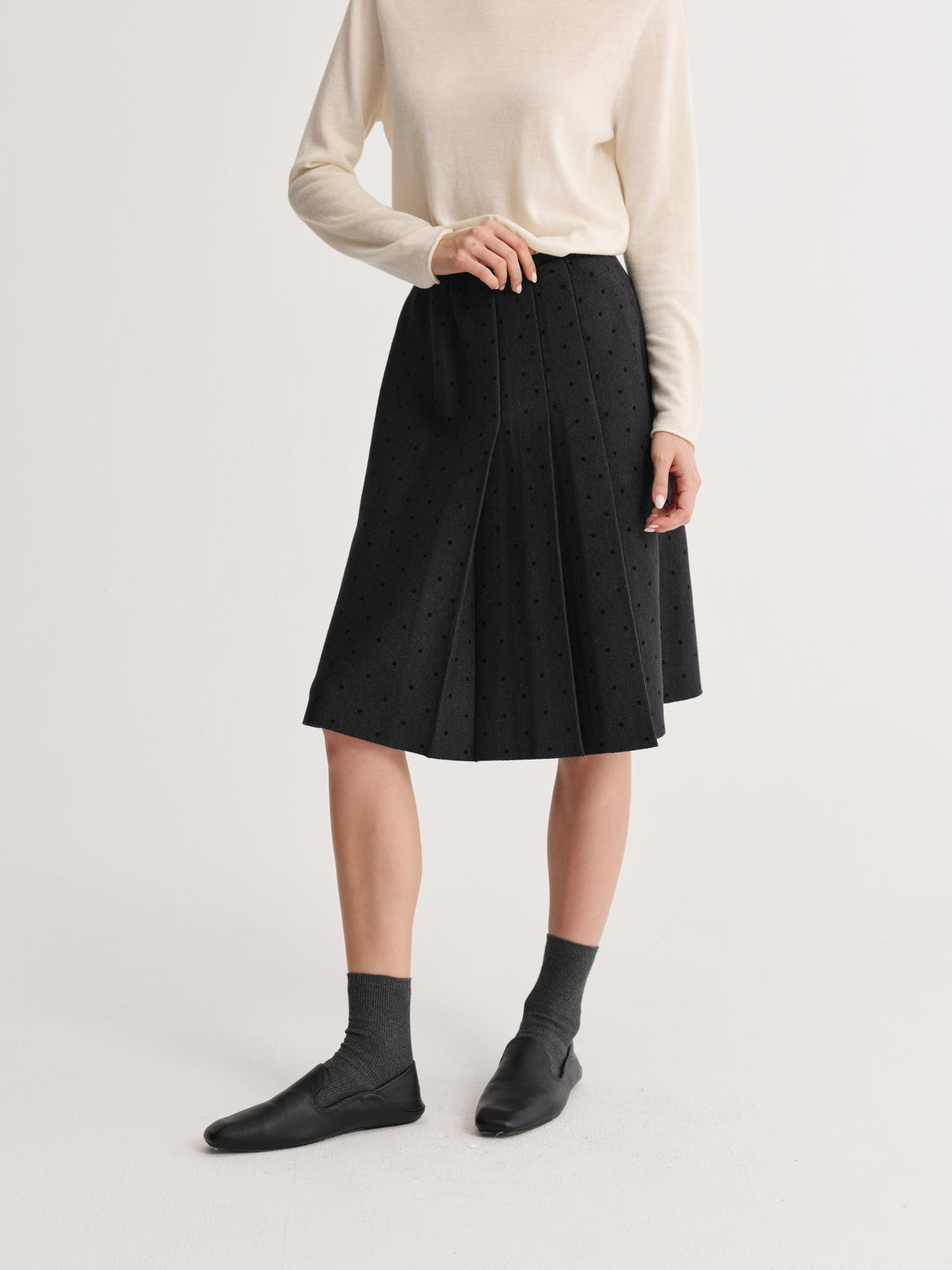 Nuelle Pleated Skirt