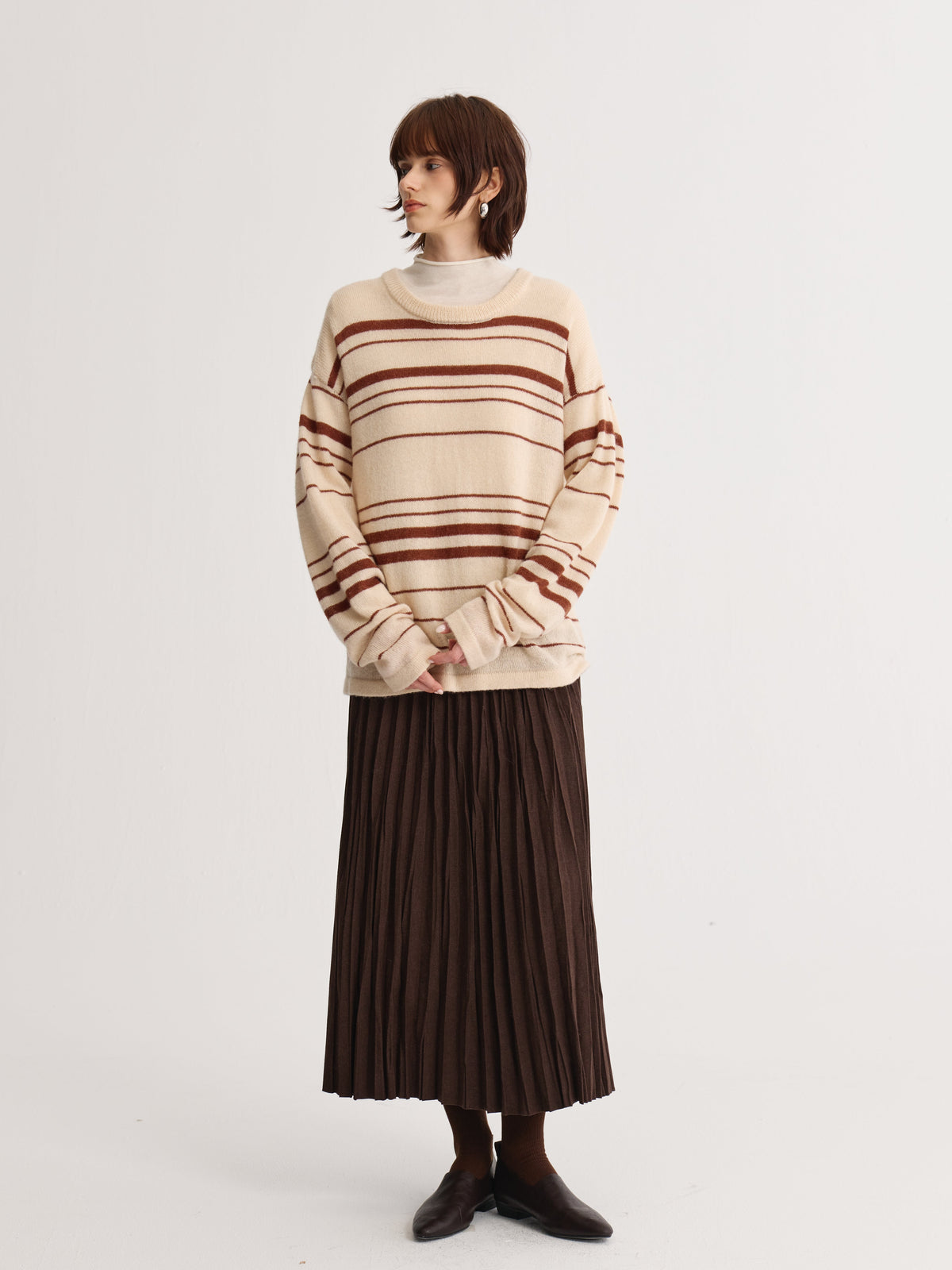Avel Pleated Skirt
