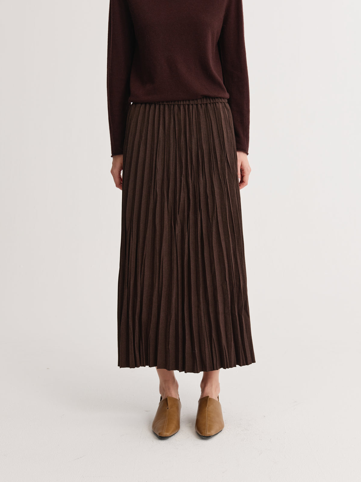 Avel Pleated Skirt