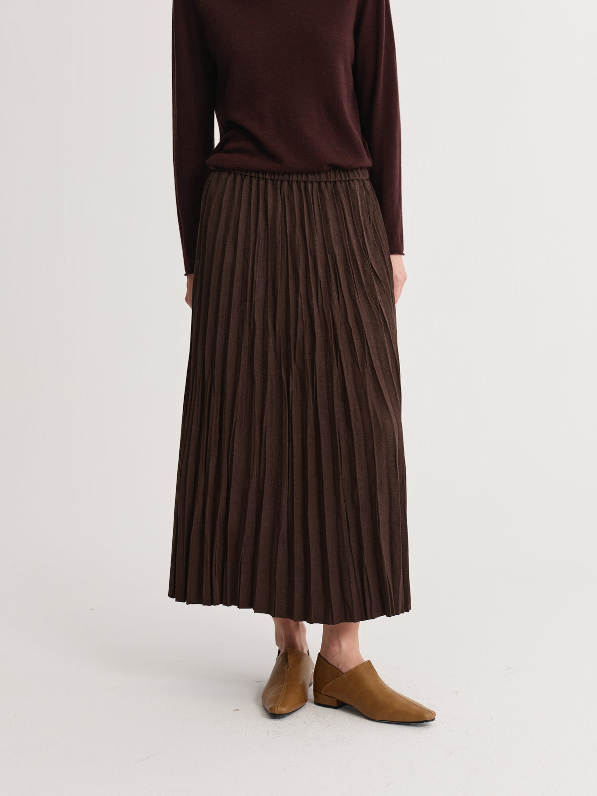 Avel Pleated Skirt