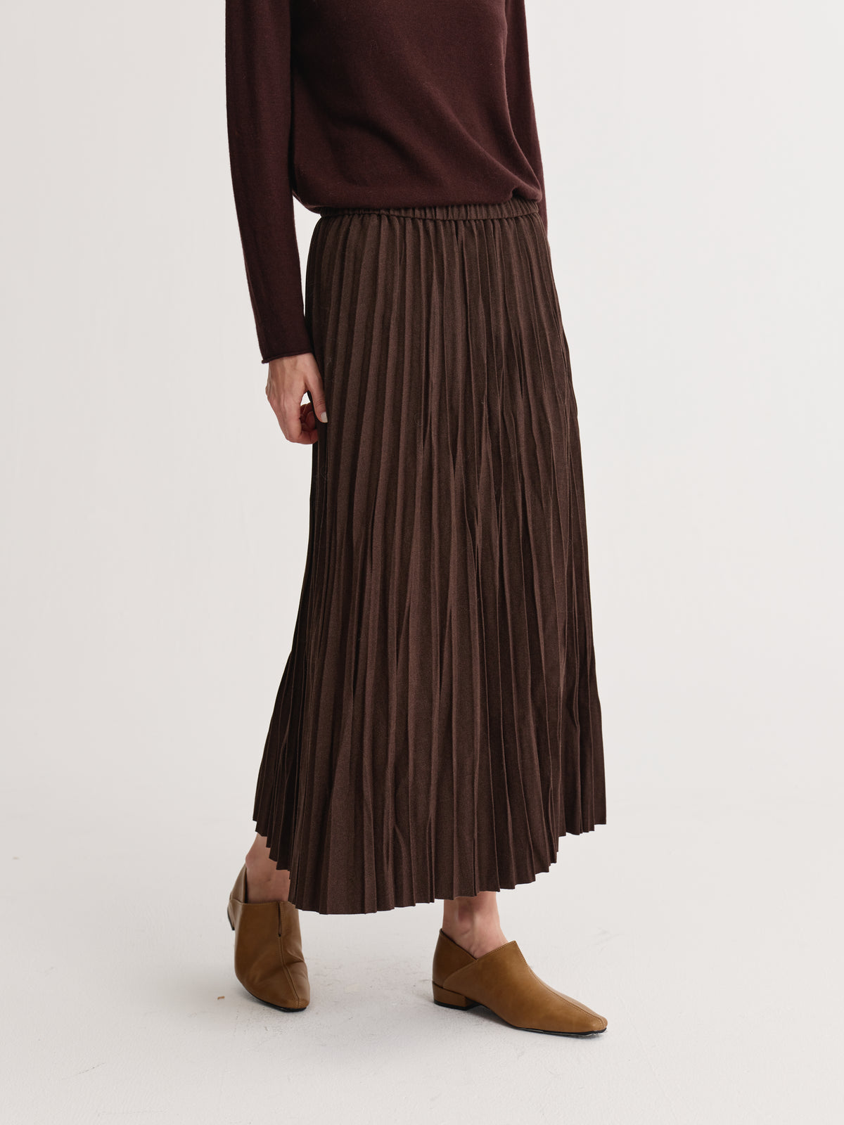 Avel Pleated Skirt